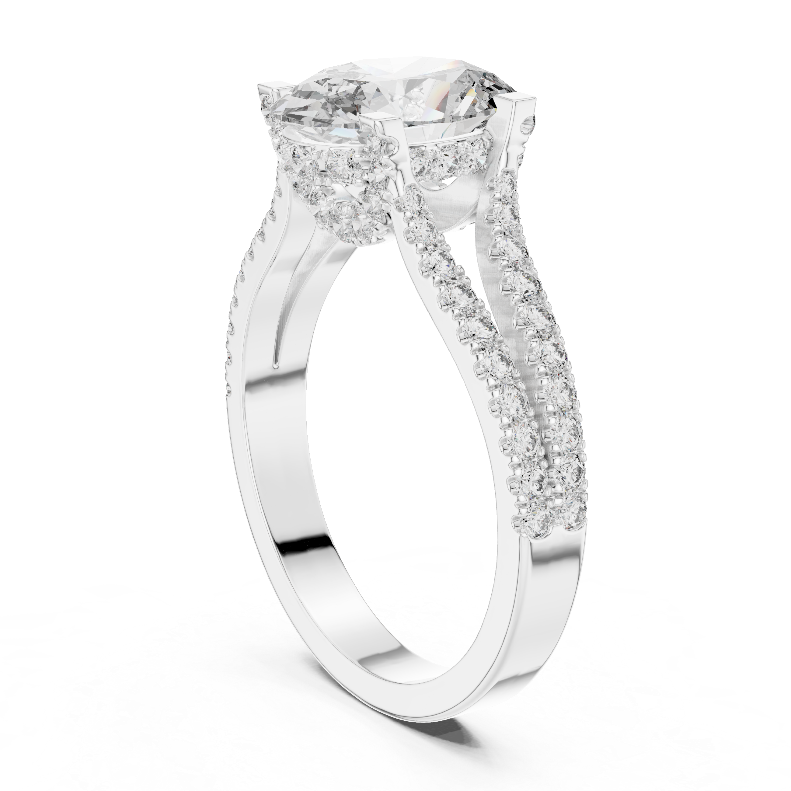 Nova Oval Diamond Ring