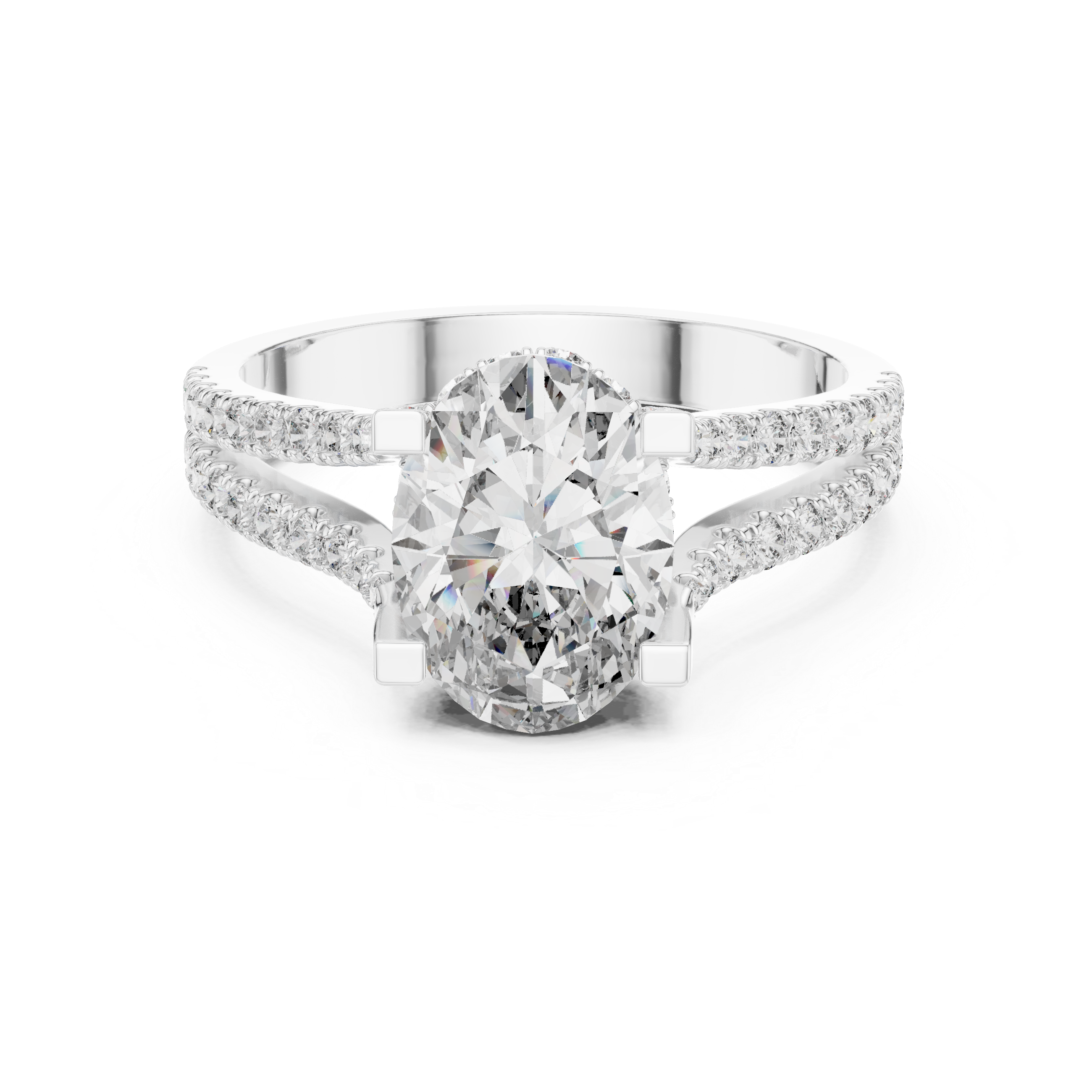 Nova Oval Diamond Ring
