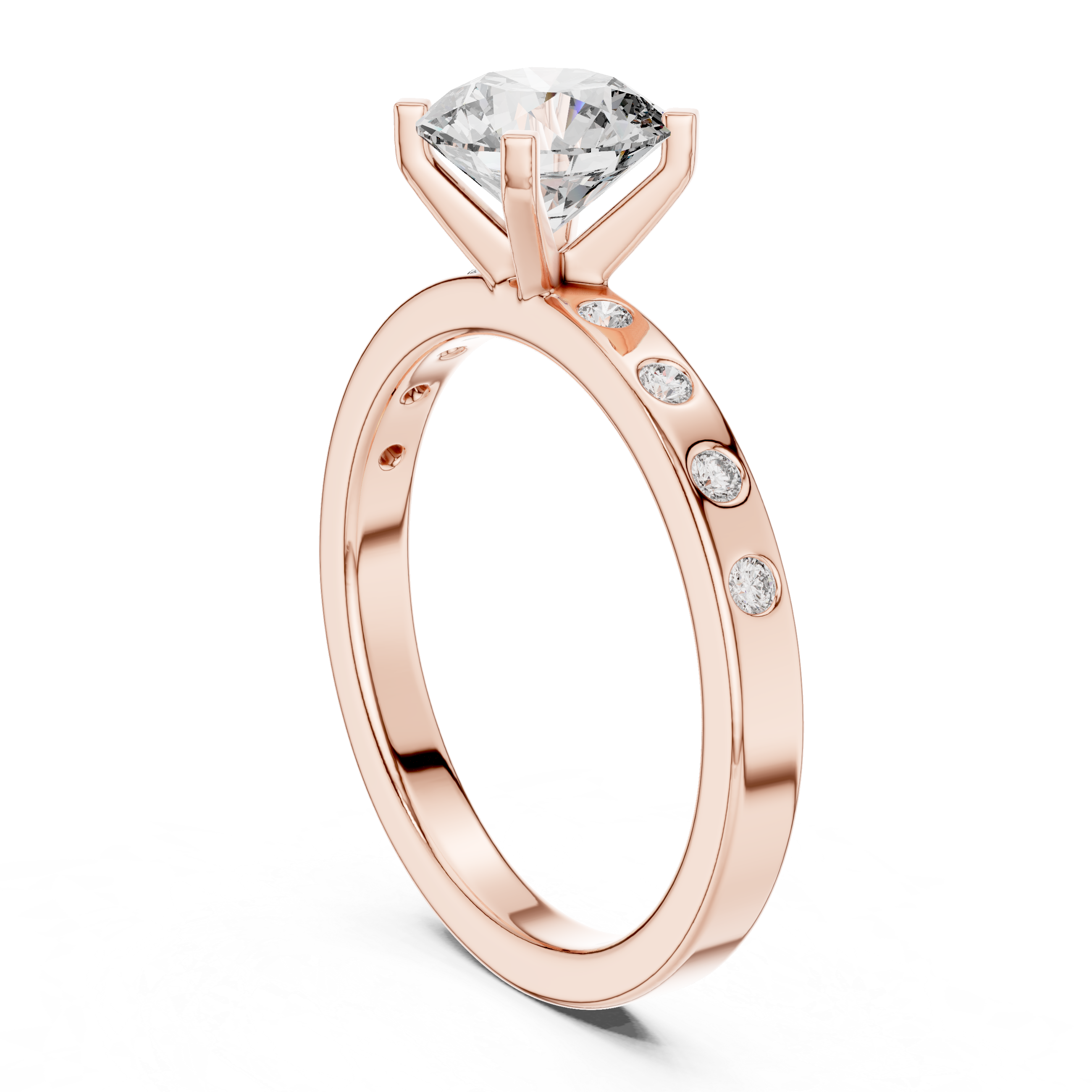 Tasvea Lustré SOLITAIRE DIAMOND RING
