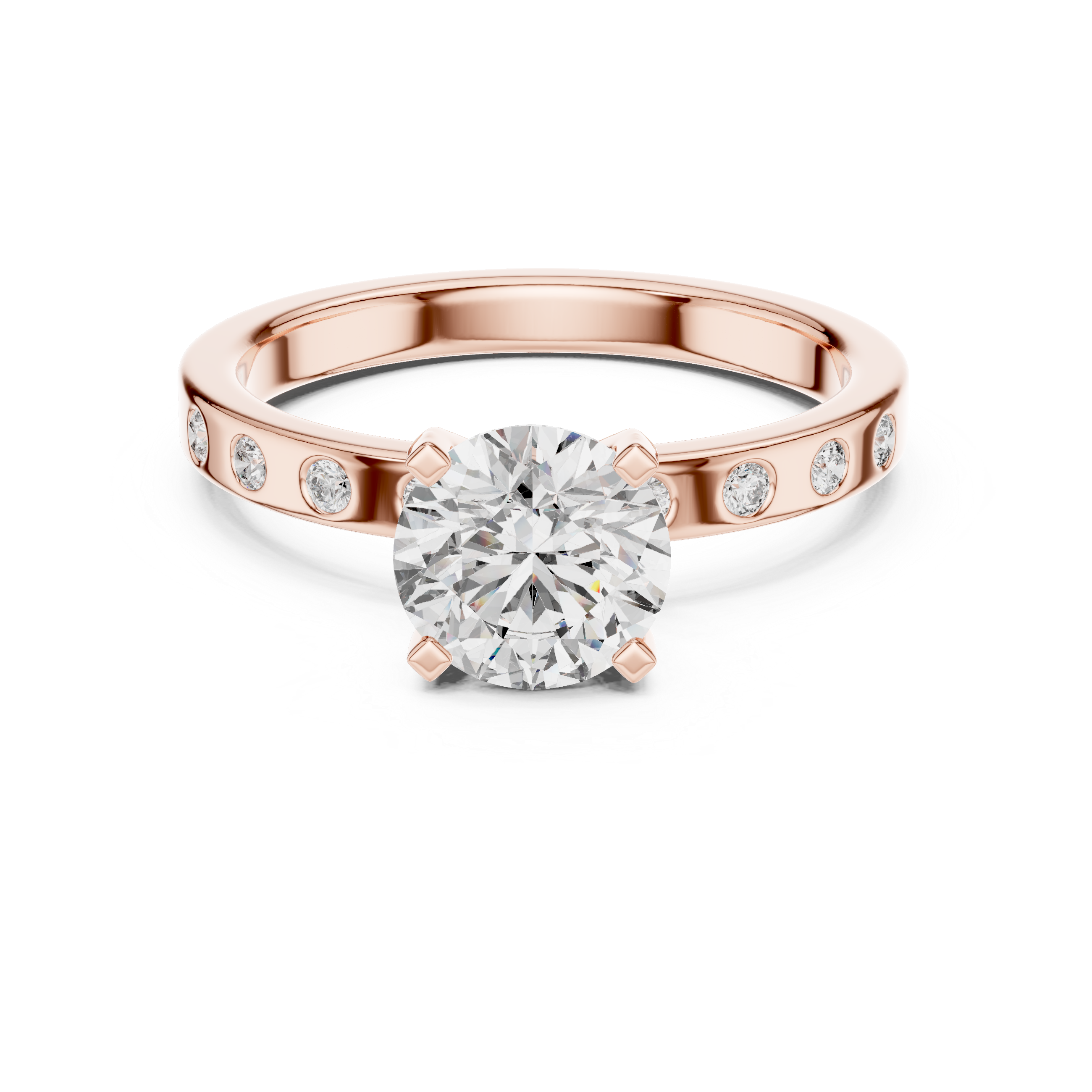 Tasvea Lustré SOLITAIRE DIAMOND RING