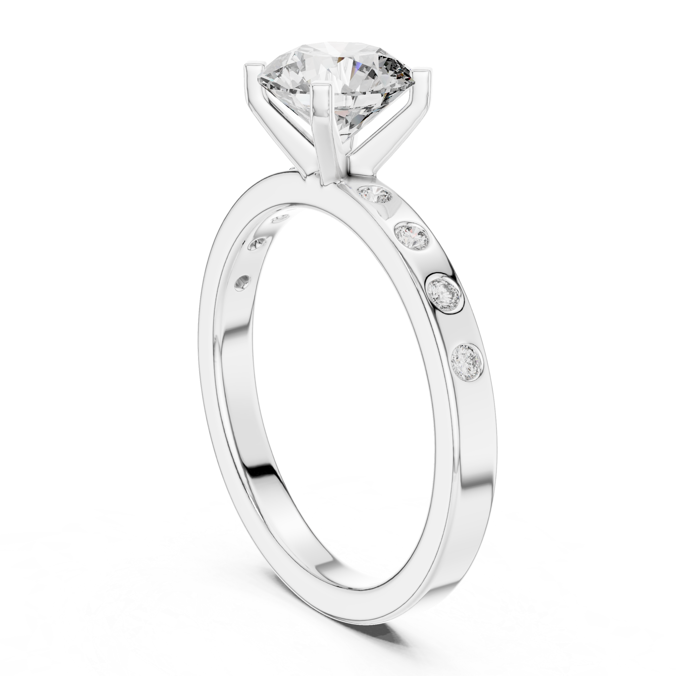 Tasvea Lustré SOLITAIRE DIAMOND RING