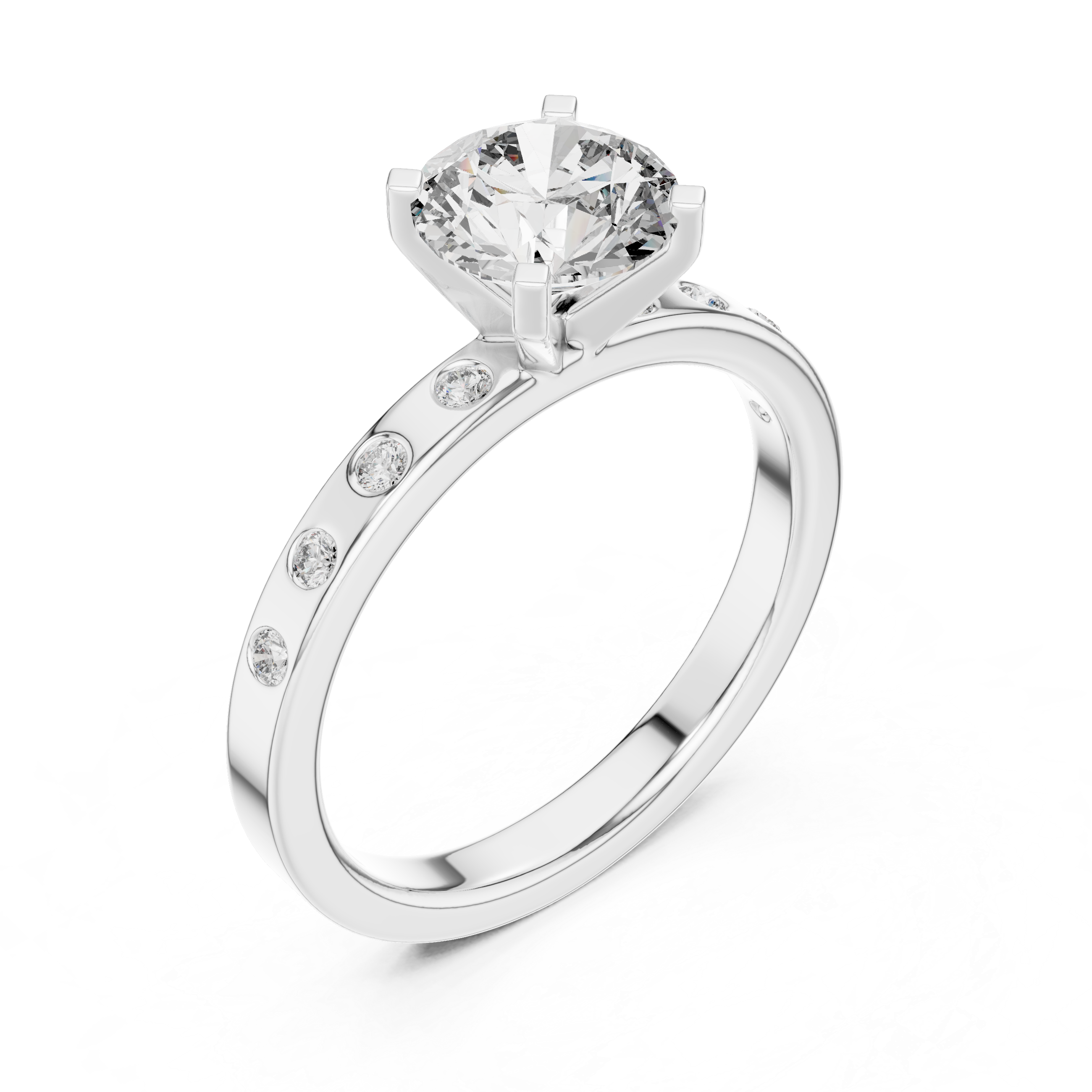 Tasvea Lustré SOLITAIRE DIAMOND RING