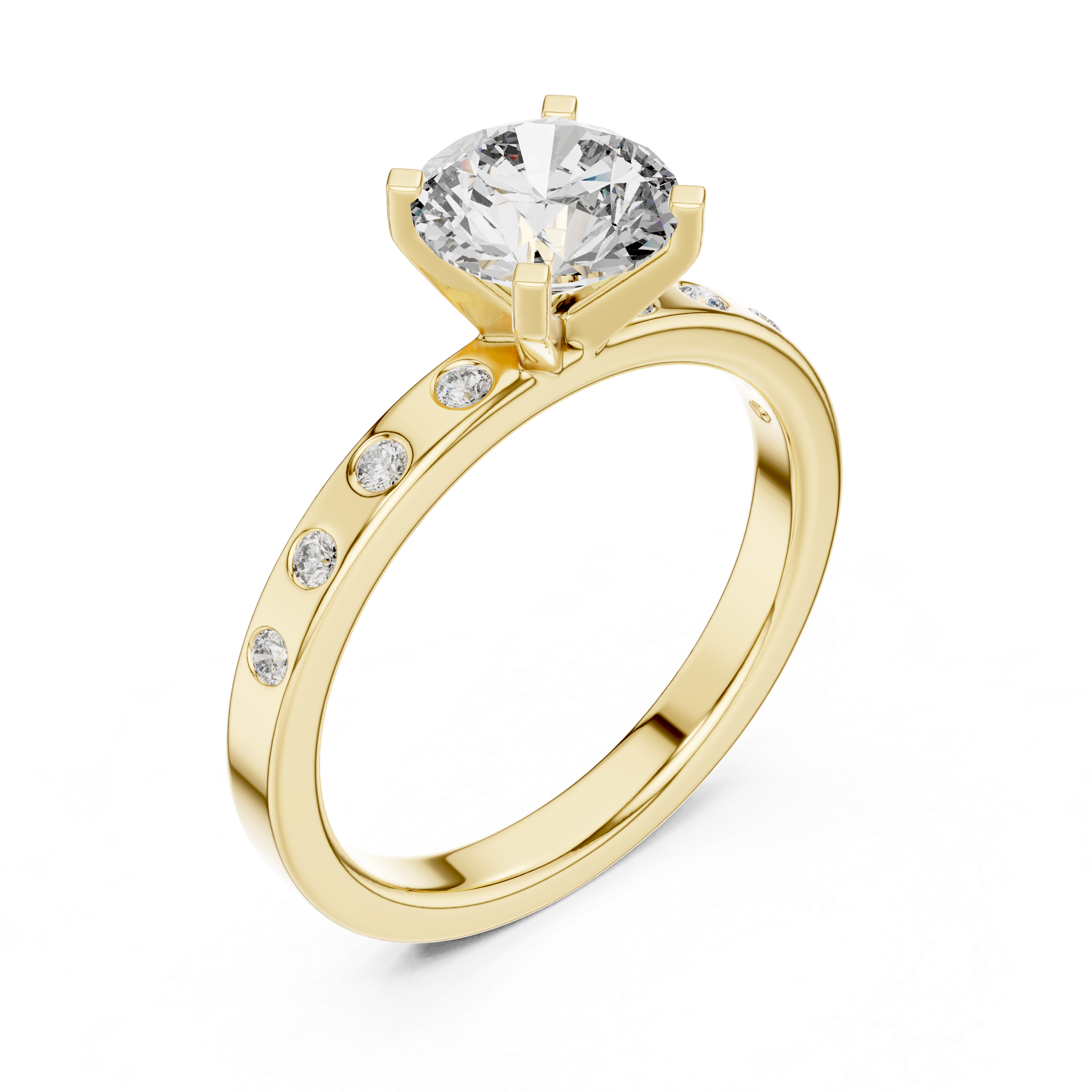 Tasvea Lustré SOLITAIRE DIAMOND RING