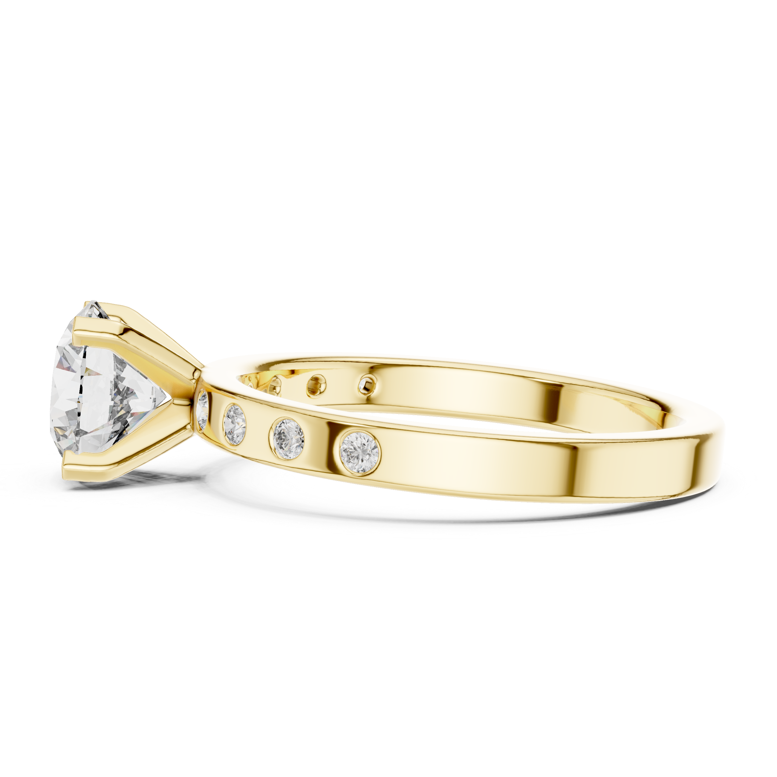 Tasvea Lustré SOLITAIRE DIAMOND RING