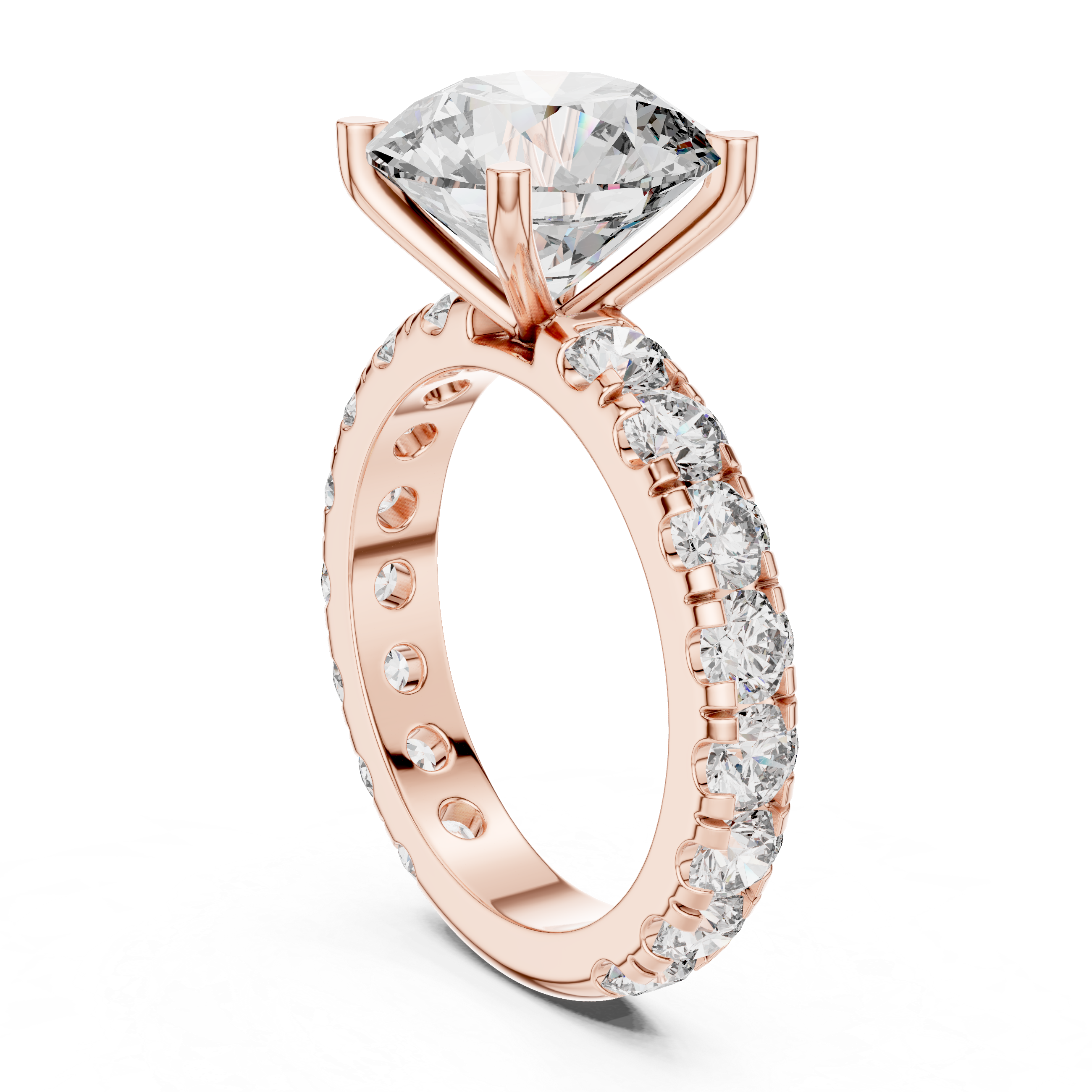 Amora Round Brilliant Solitaire Engagement Ring