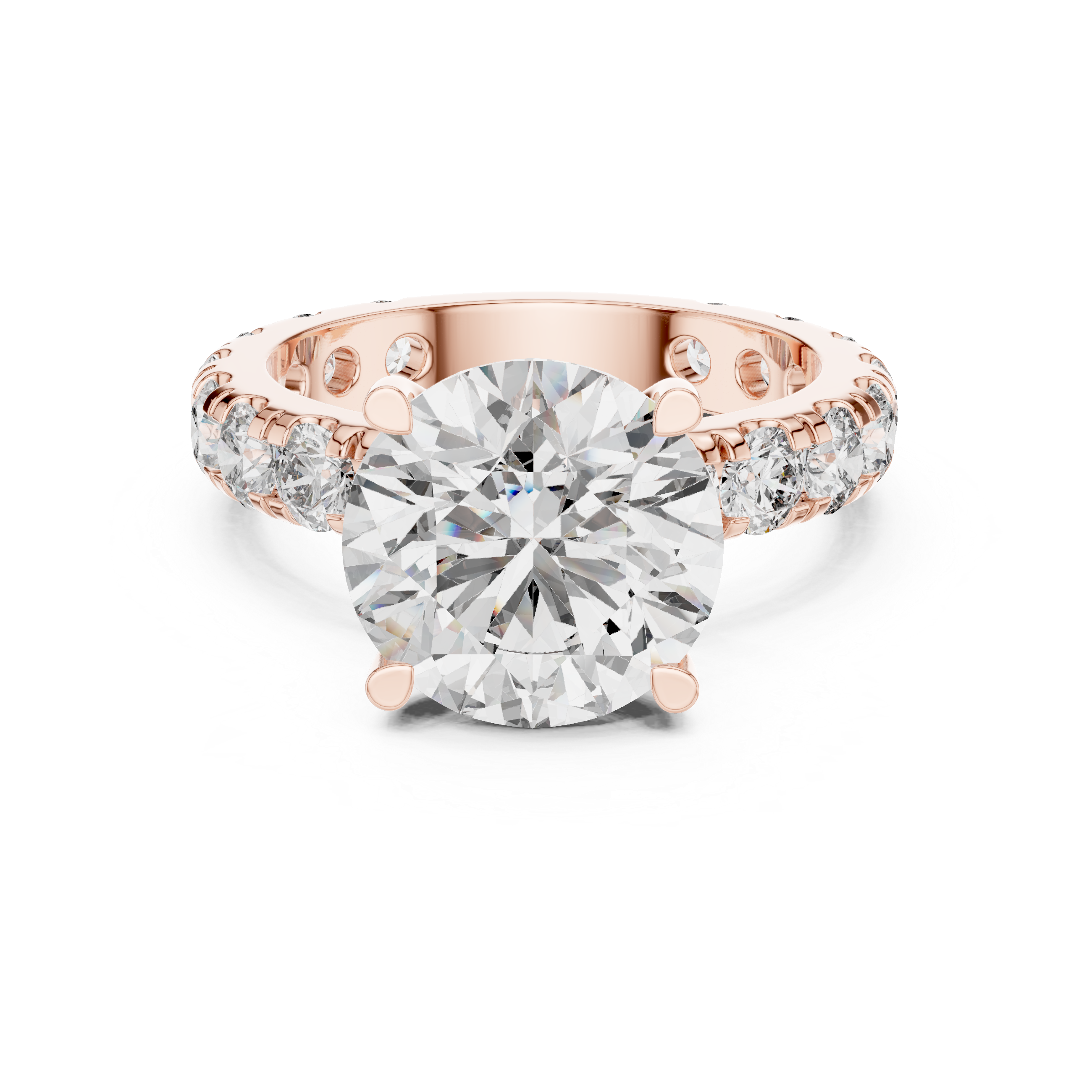 Amora Round Brilliant Solitaire Engagement Ring