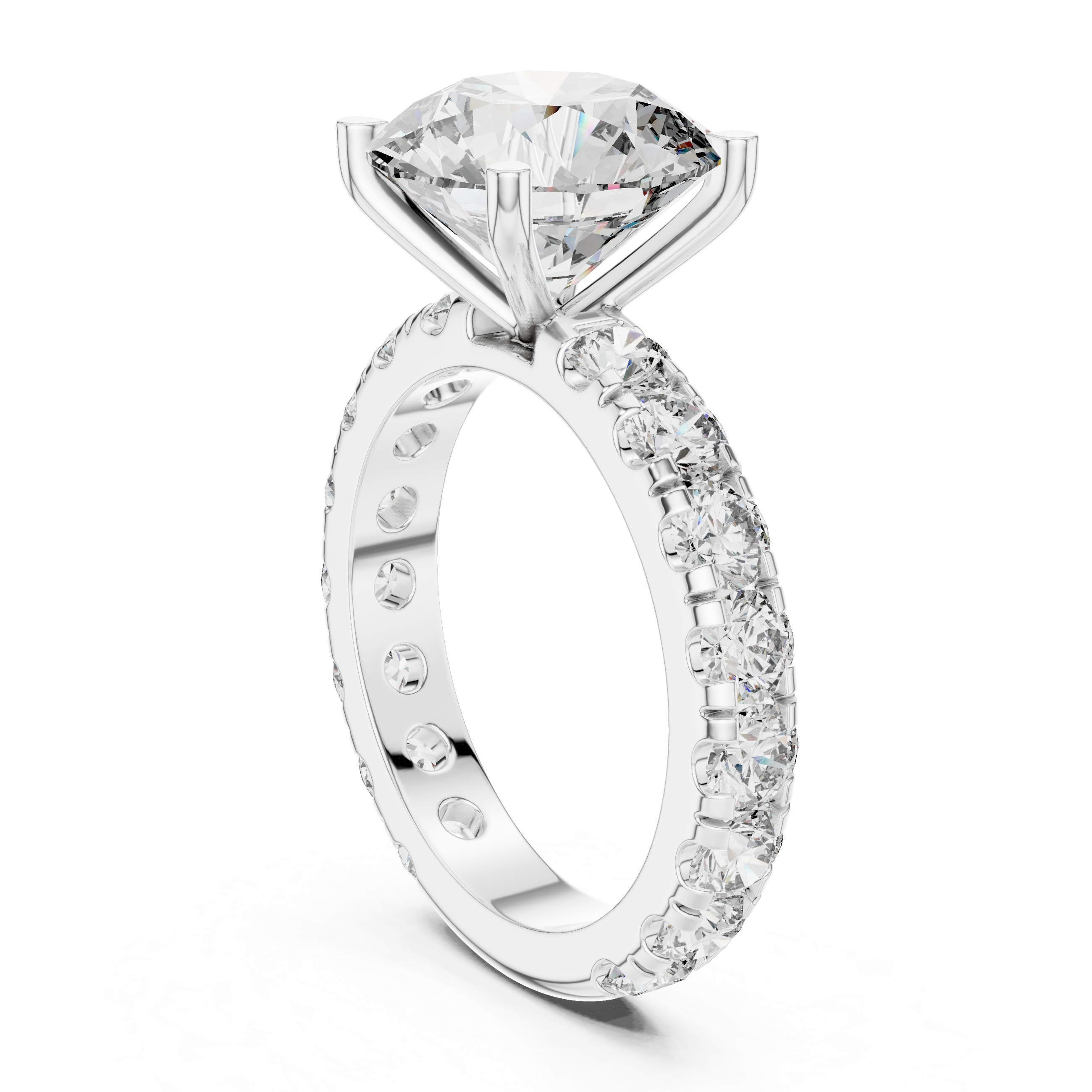Amora Round Brilliant Solitaire Engagement Ring
