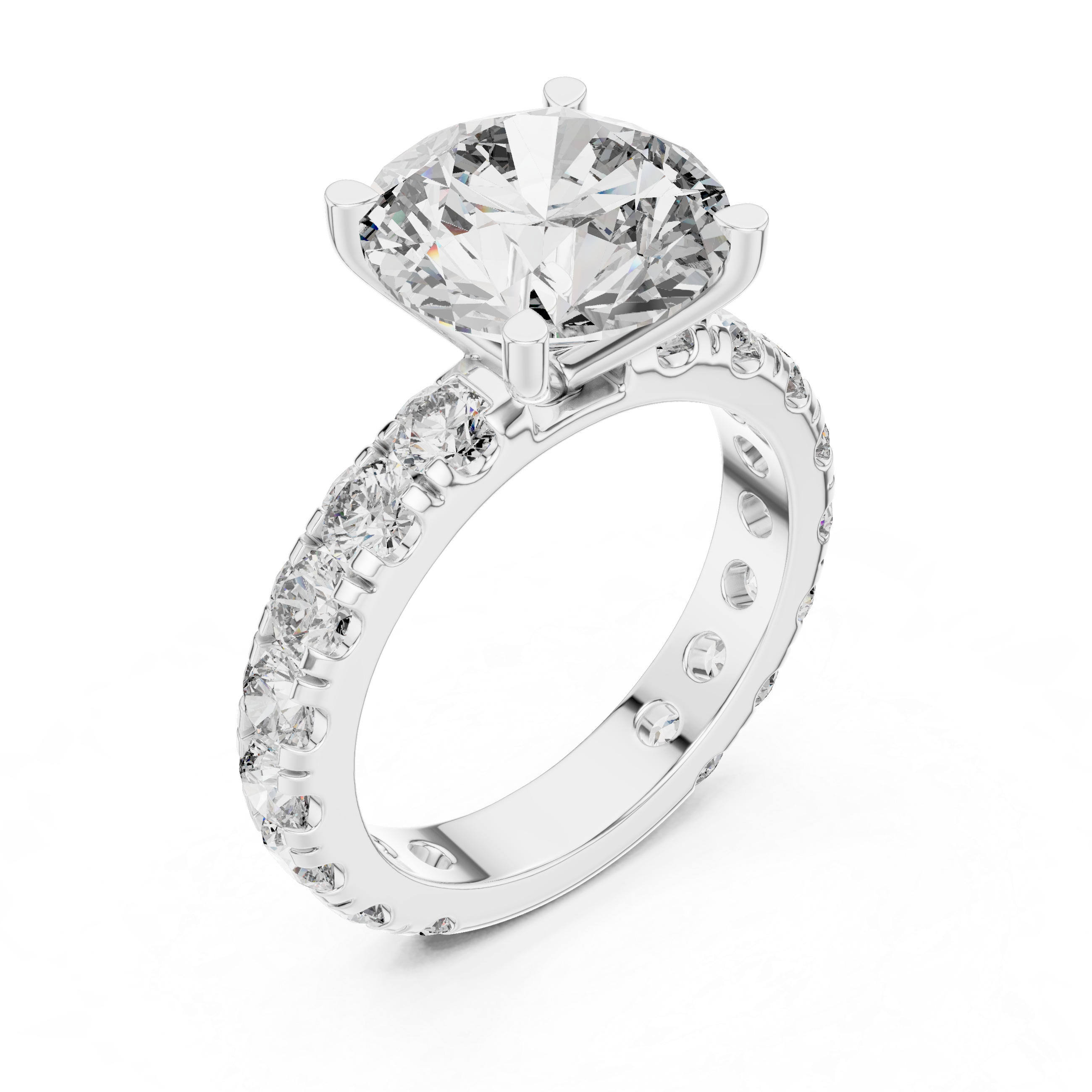 Amora Round Brilliant Solitaire Engagement Ring