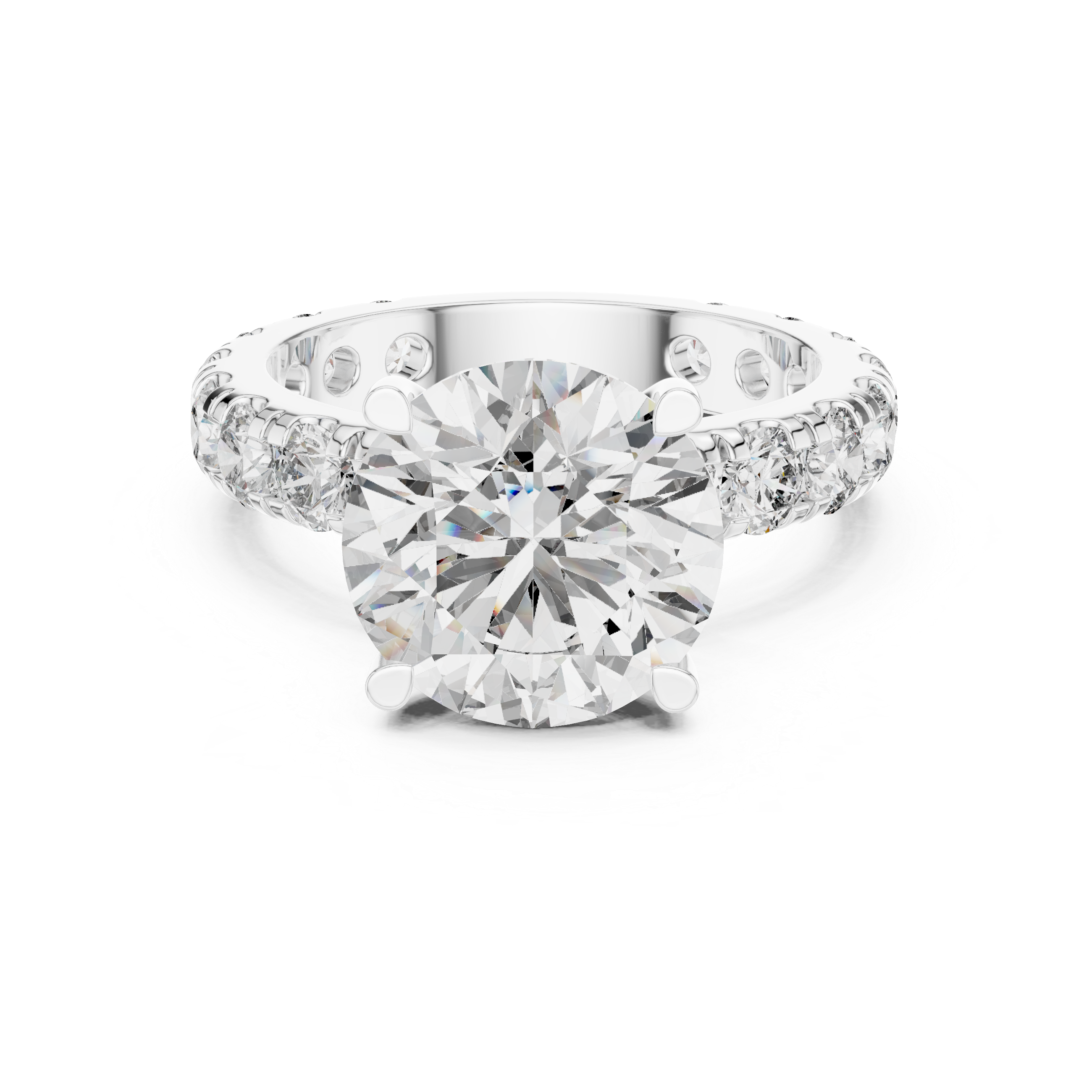Amora Round Brilliant Solitaire Engagement Ring