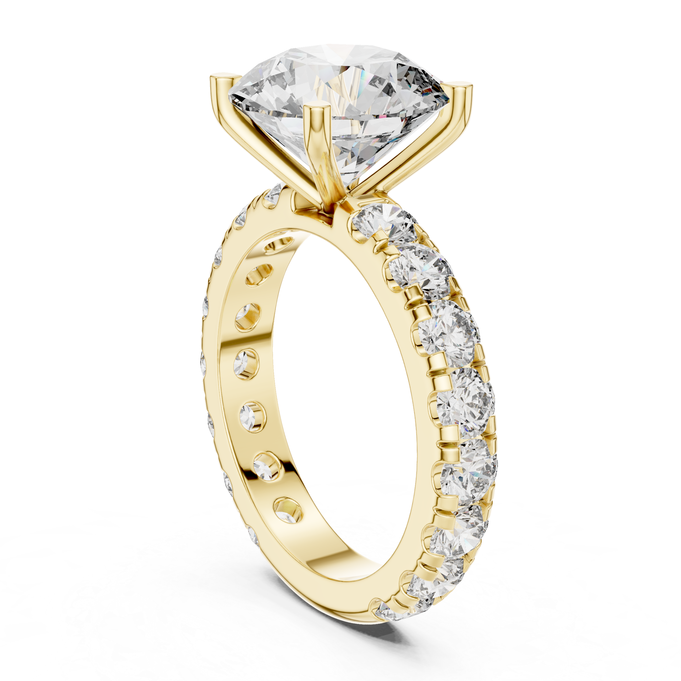 Amora Round Brilliant Solitaire Engagement Ring