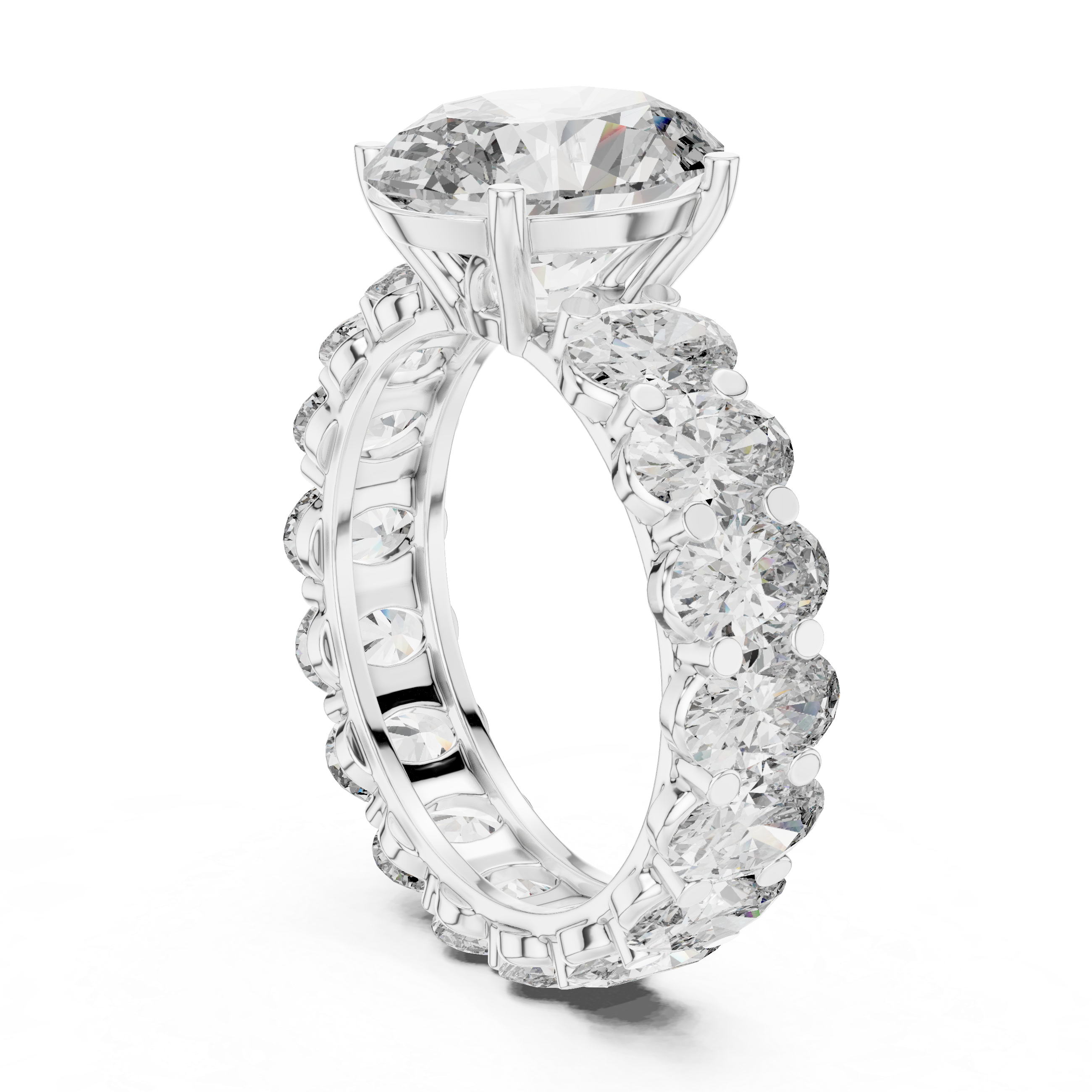 Eterna Oval Solitaire Ring