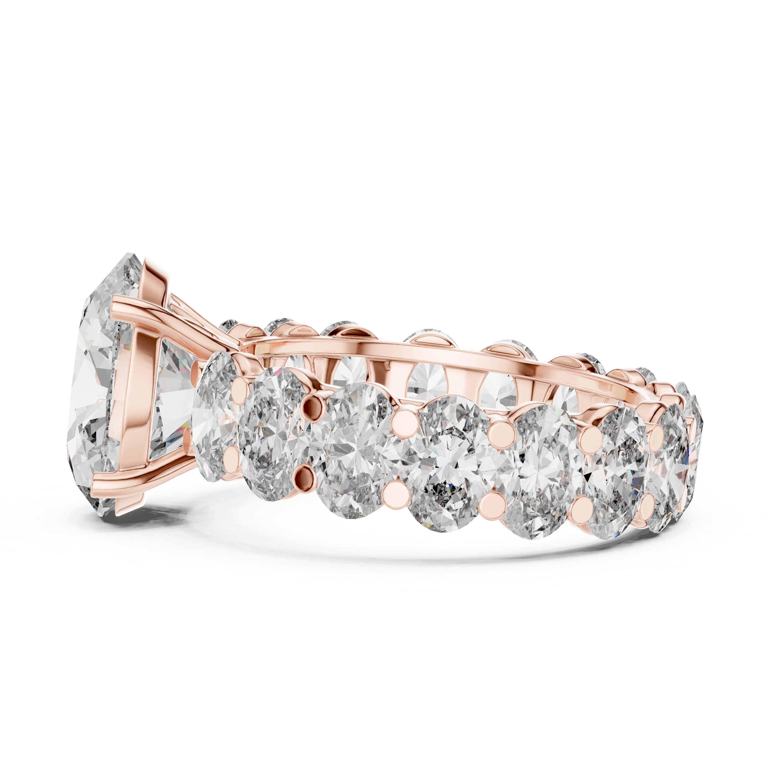 Eterna Oval Solitaire Ring