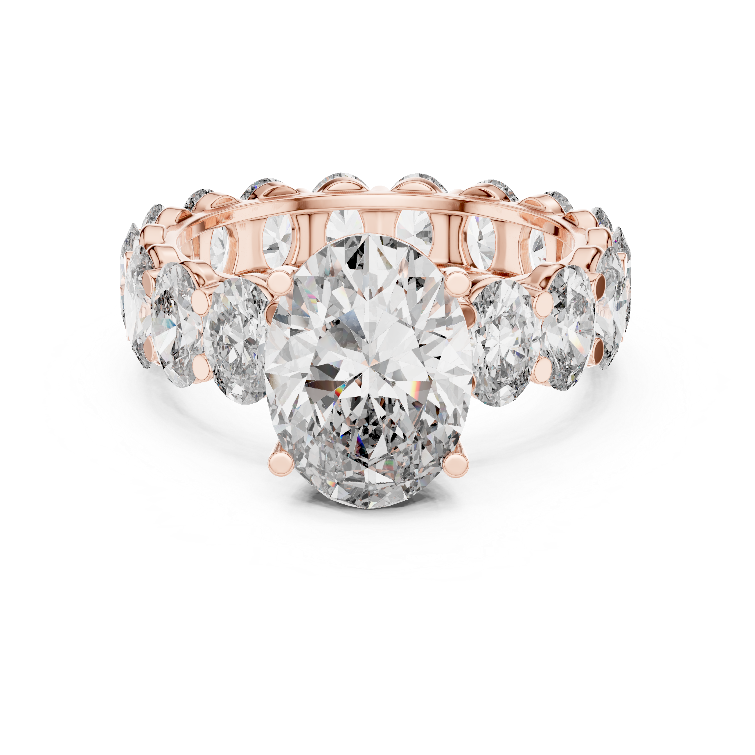Eterna Oval Solitaire Ring