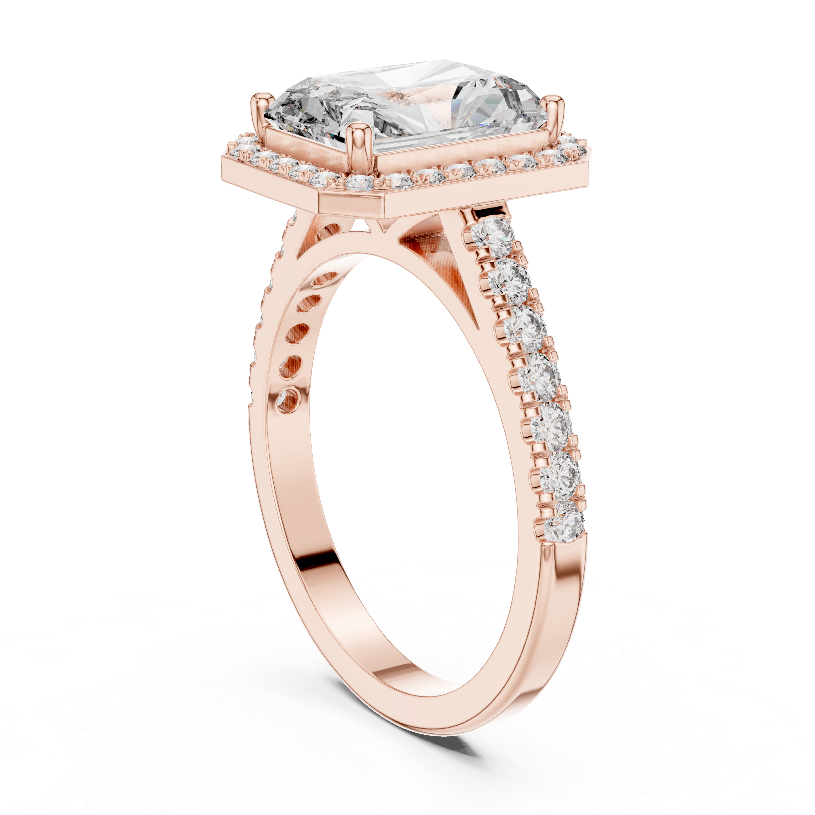 Imperial Radiant Engagement Ring