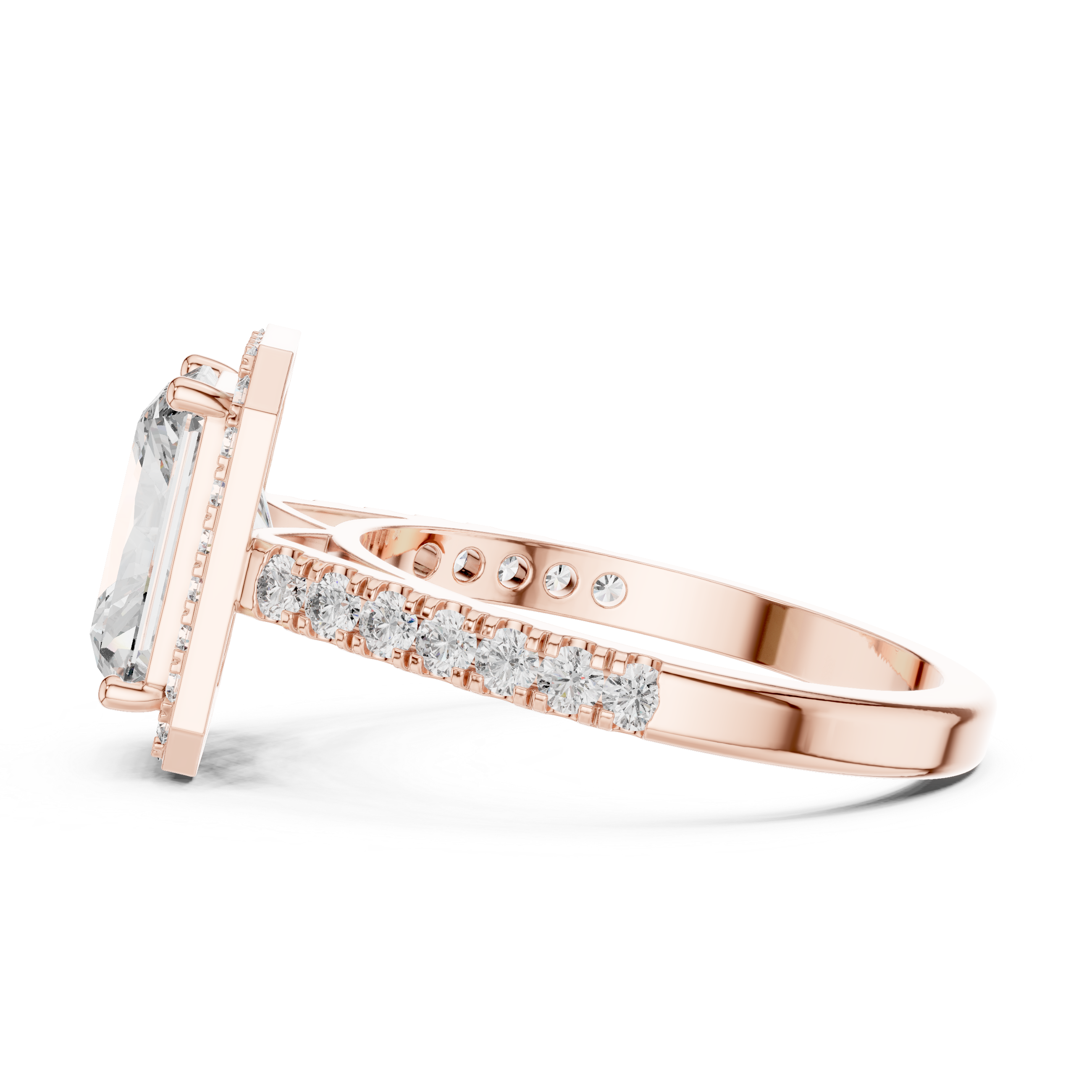 Imperial Radiant Engagement Ring