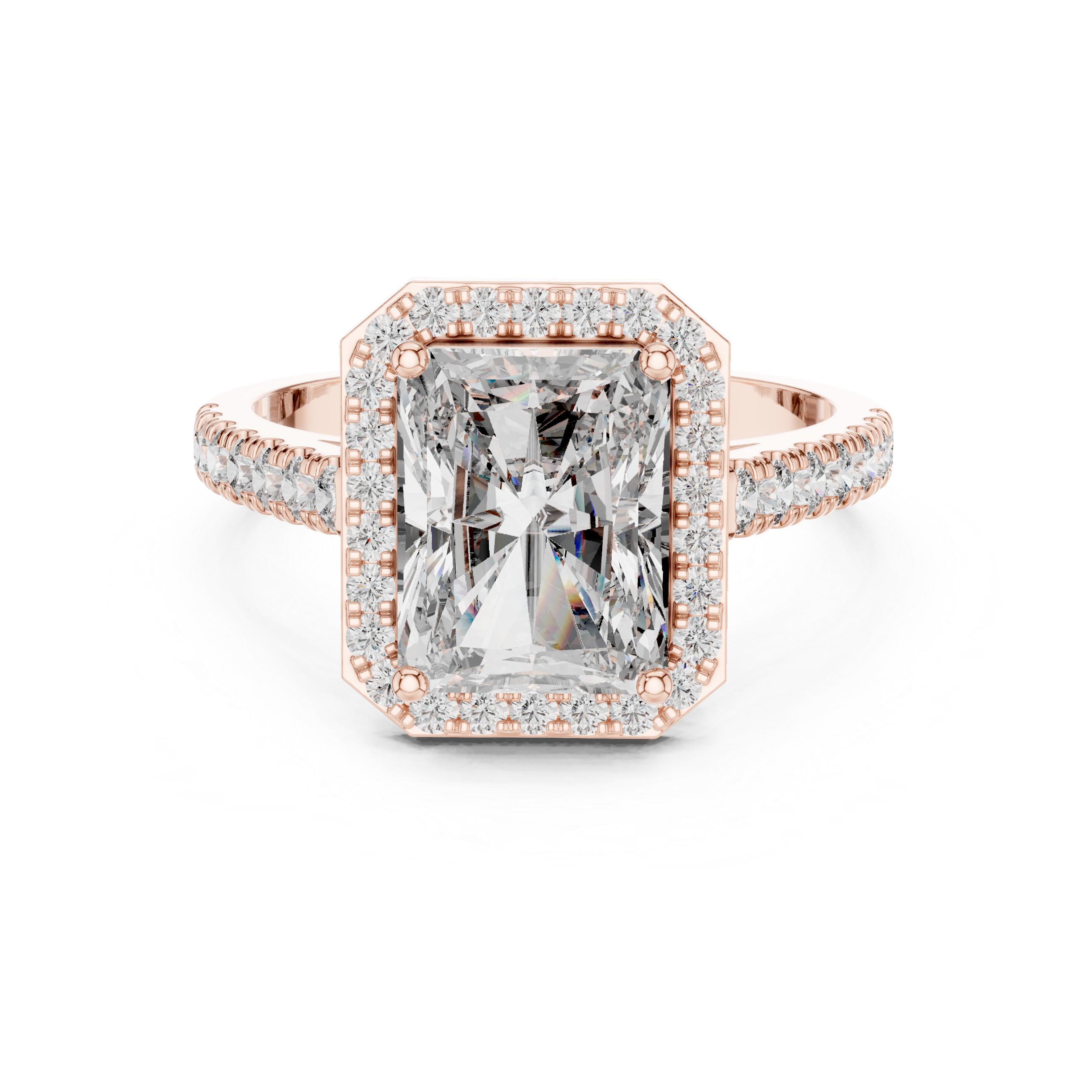 Imperial Radiant Engagement Ring