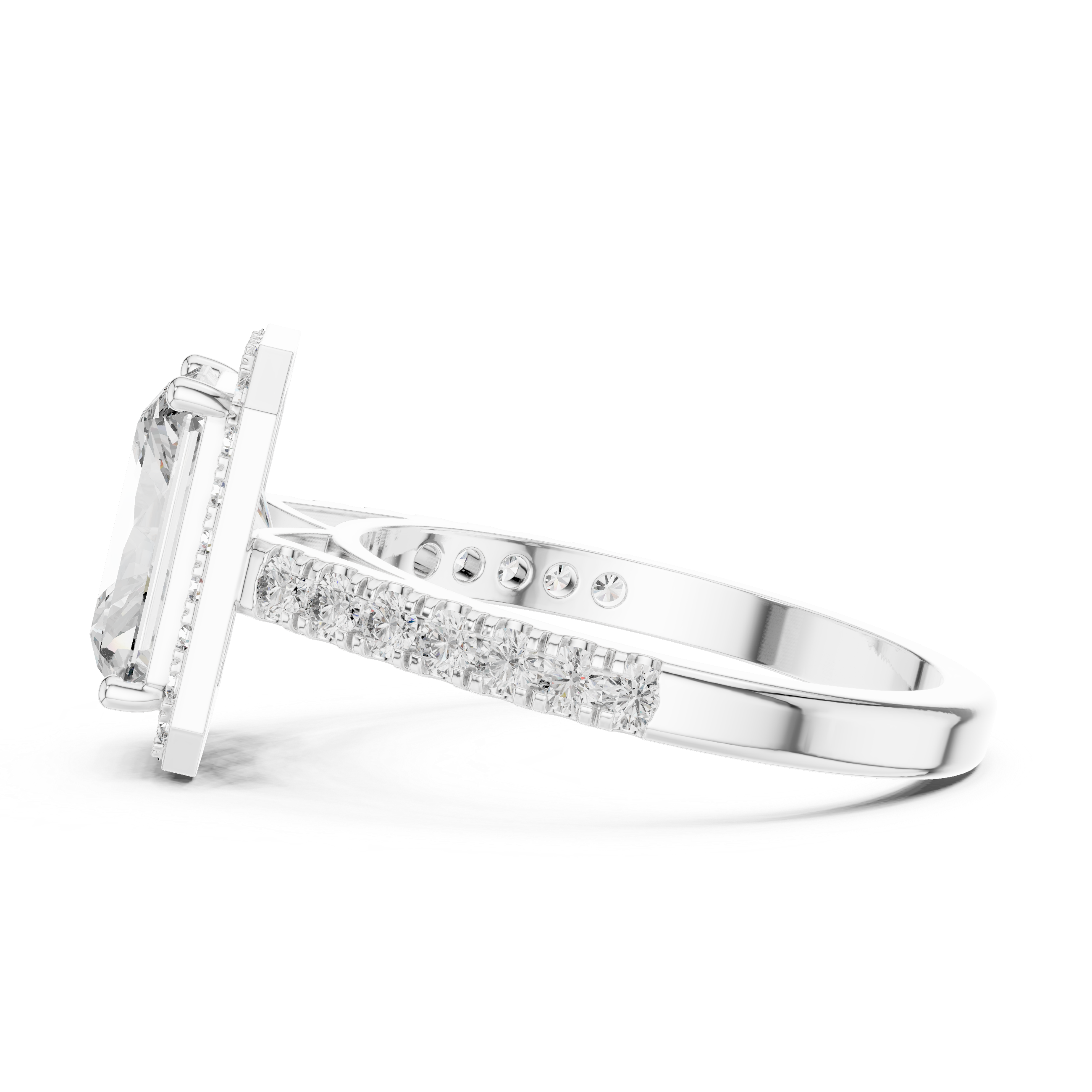Imperial Radiant Engagement Ring