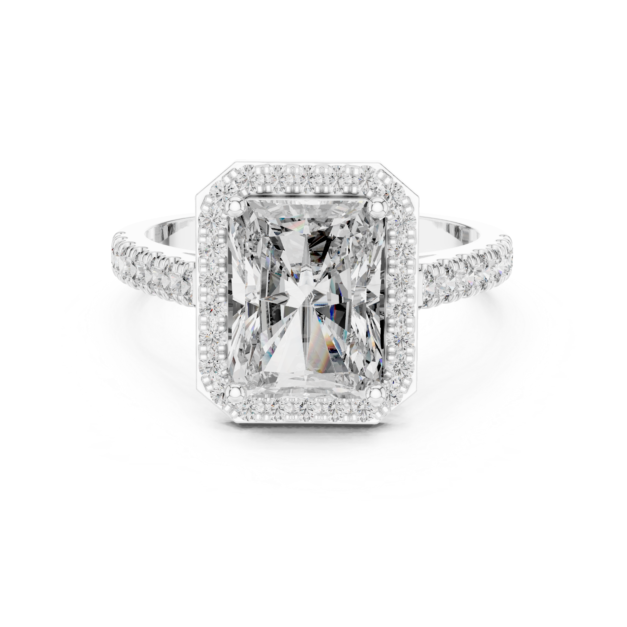 Imperial Radiant Engagement Ring