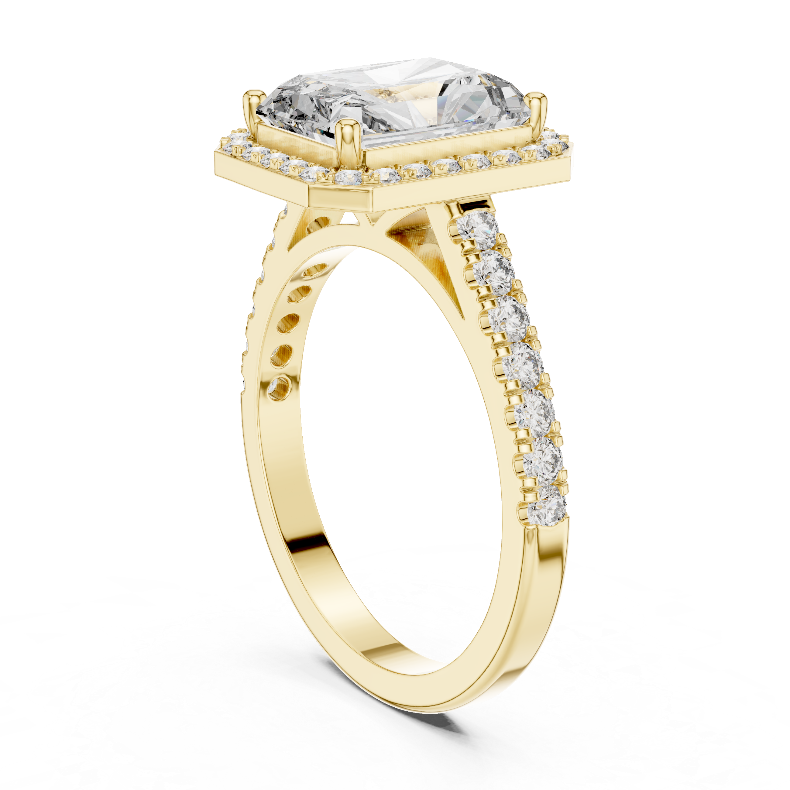 Imperial Radiant Engagement Ring