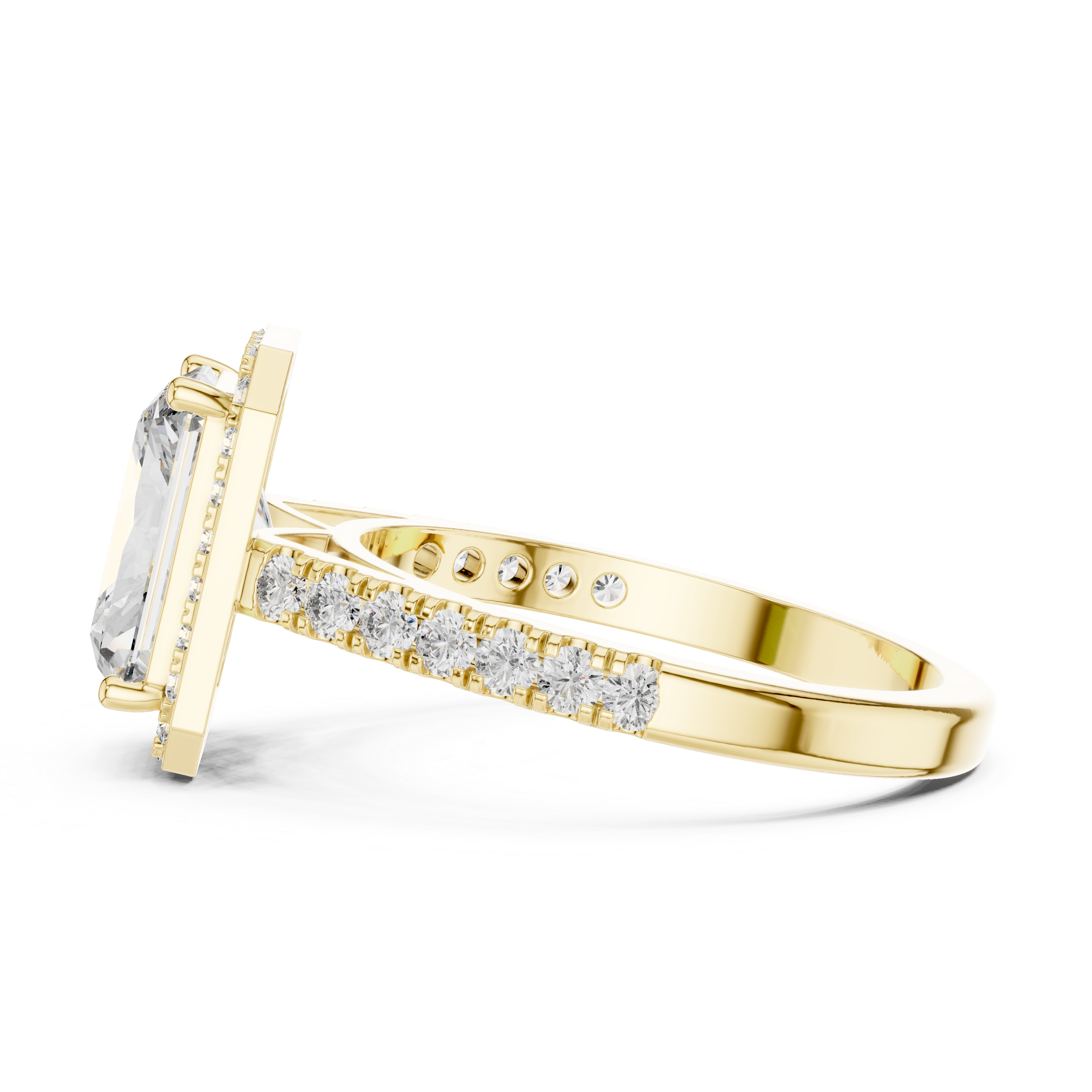 Imperial Radiant Engagement Ring