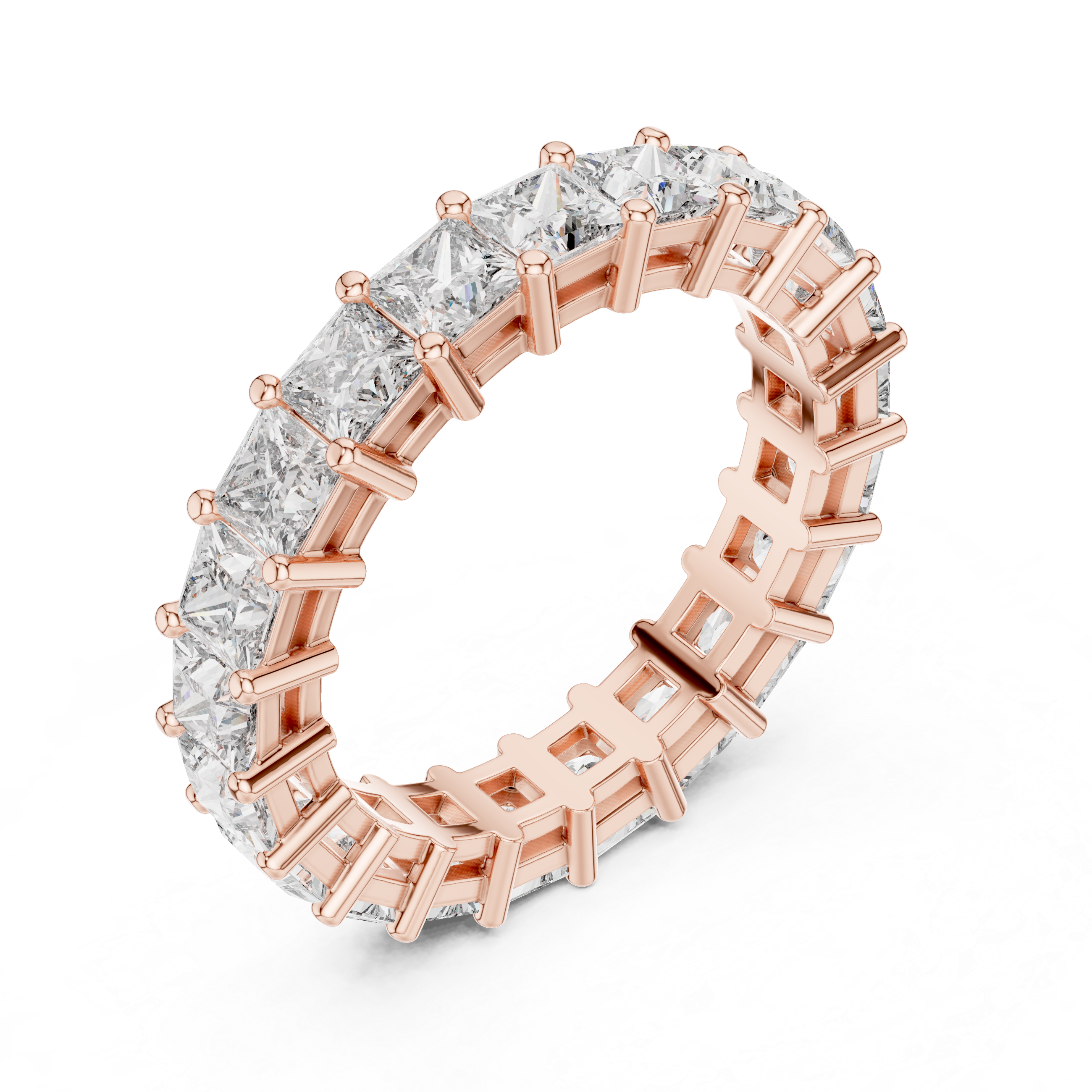 PRINCESS ETERNITY WEDDING BAND RING