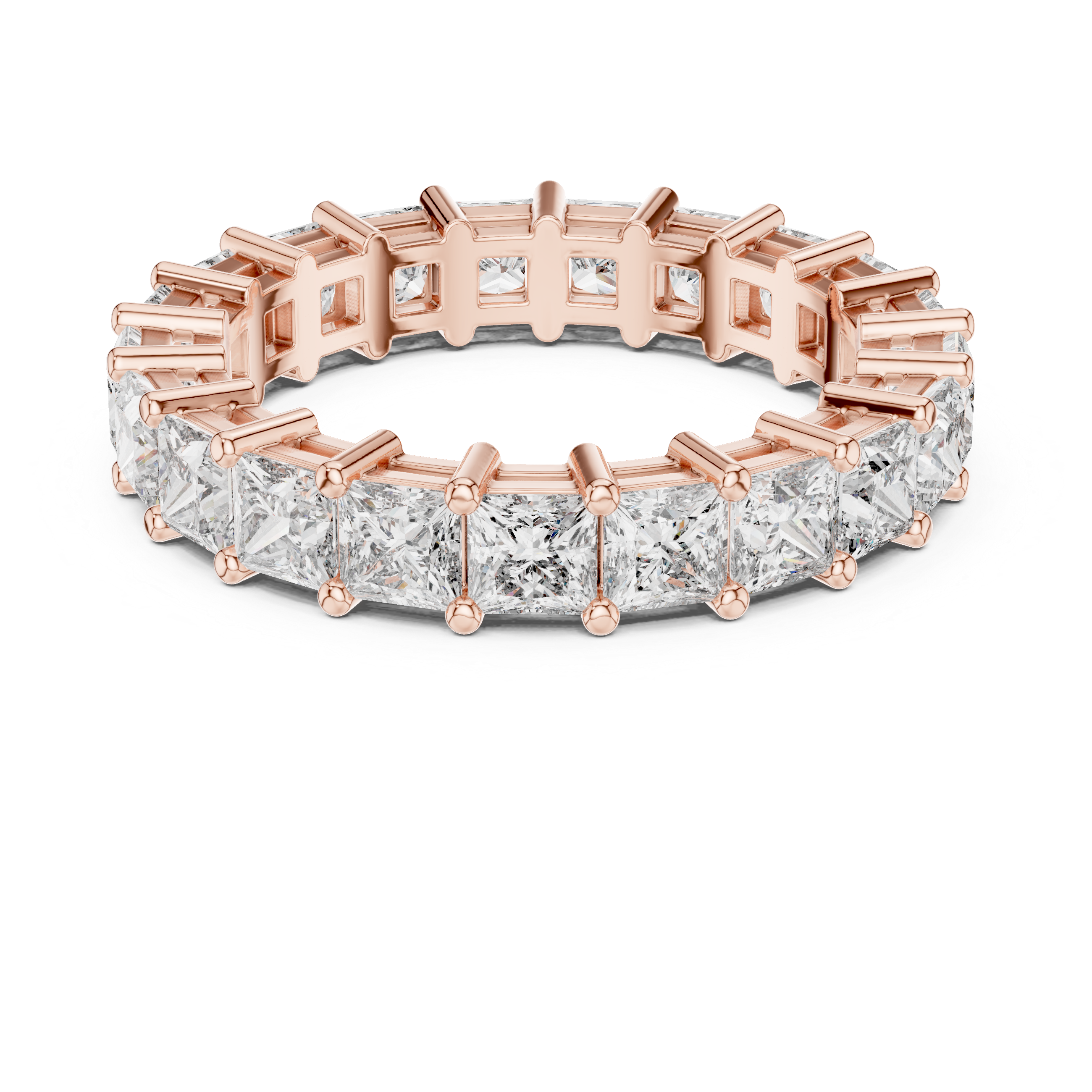 PRINCESS ETERNITY WEDDING BAND RING