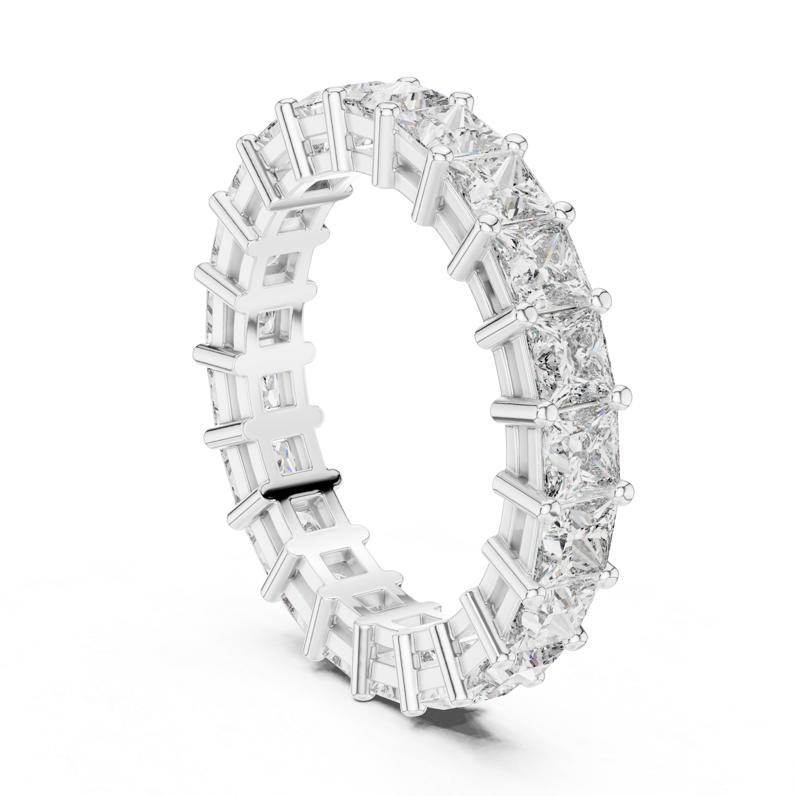PRINCESS ETERNITY WEDDING BAND RING