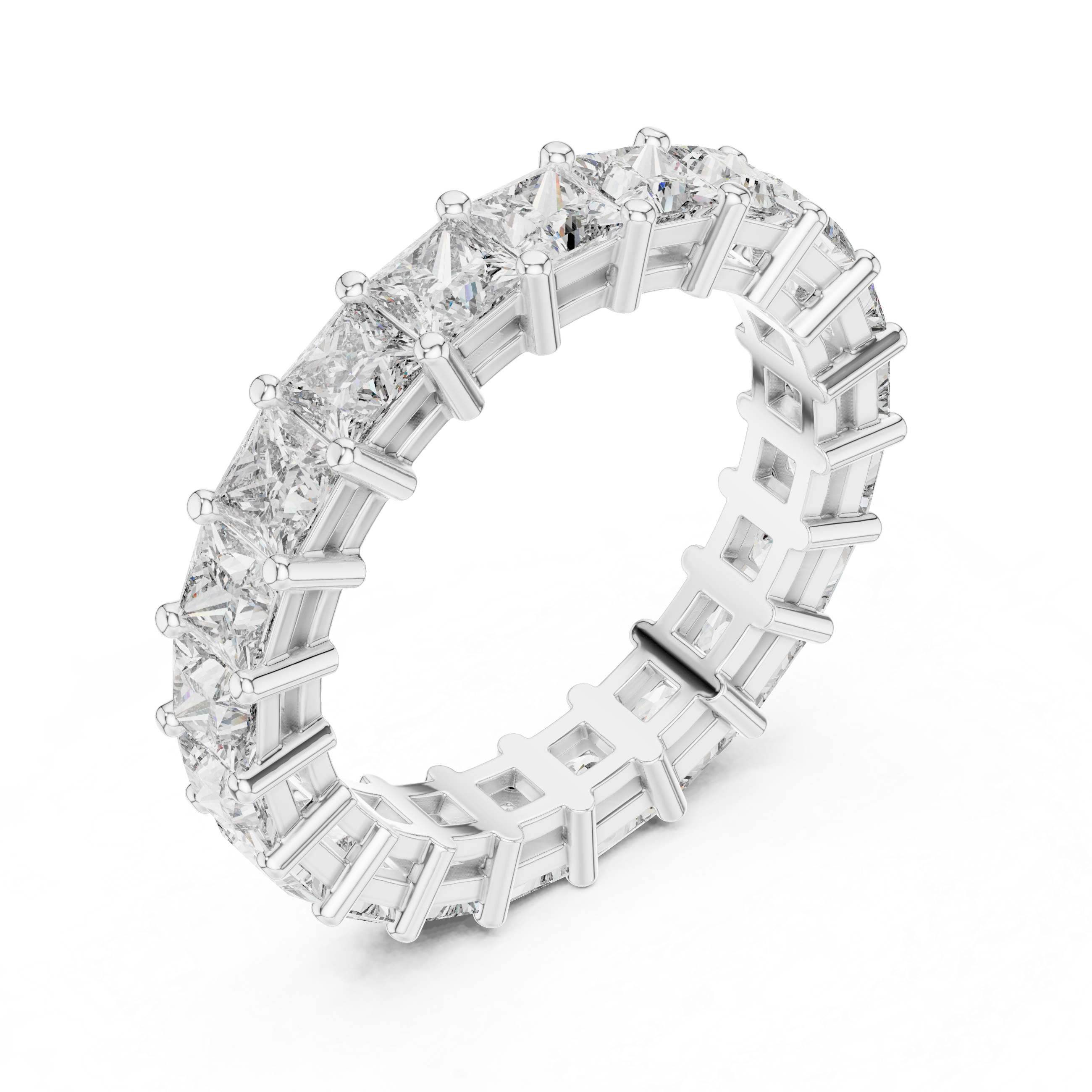 PRINCESS ETERNITY WEDDING BAND RING