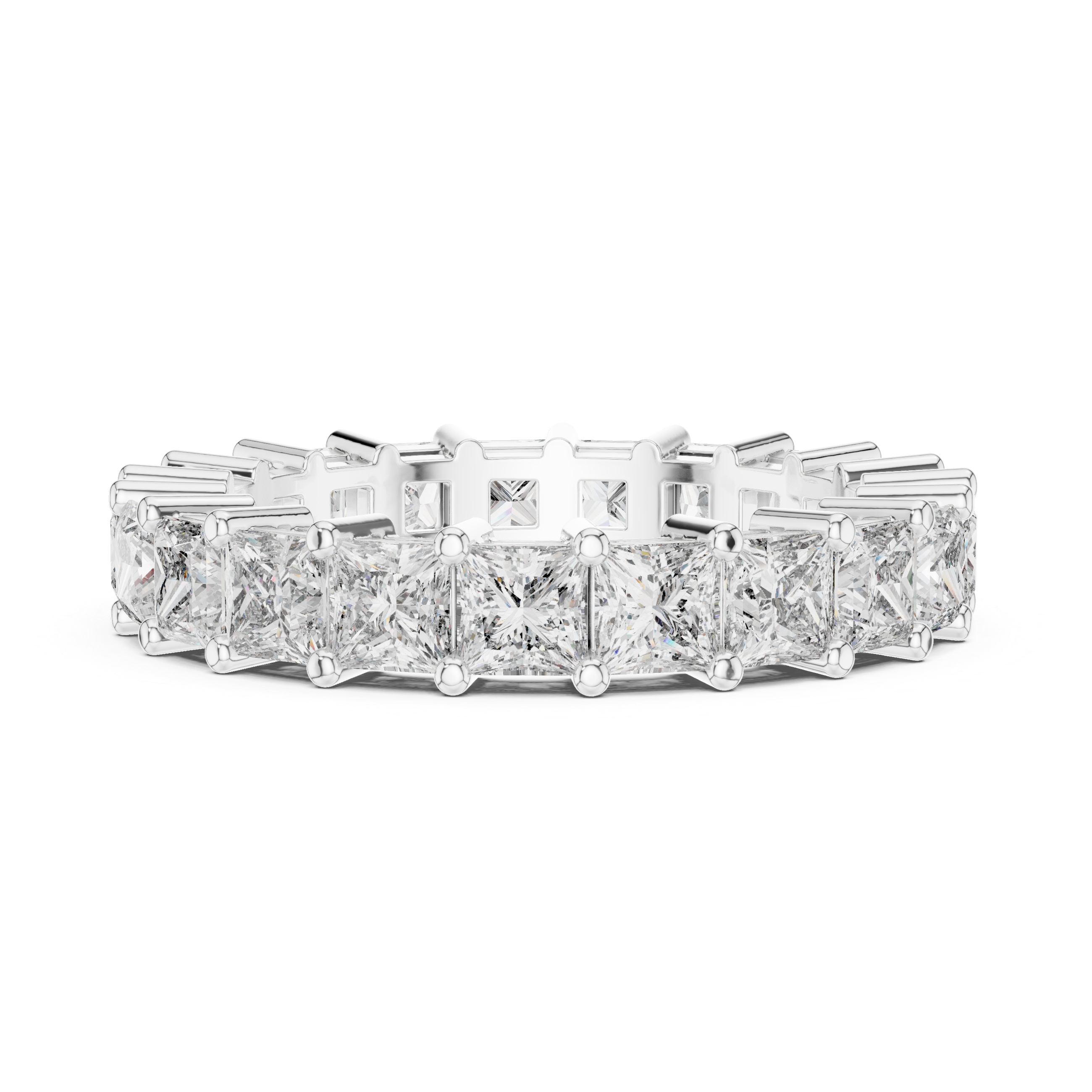 PRINCESS ETERNITY WEDDING BAND RING