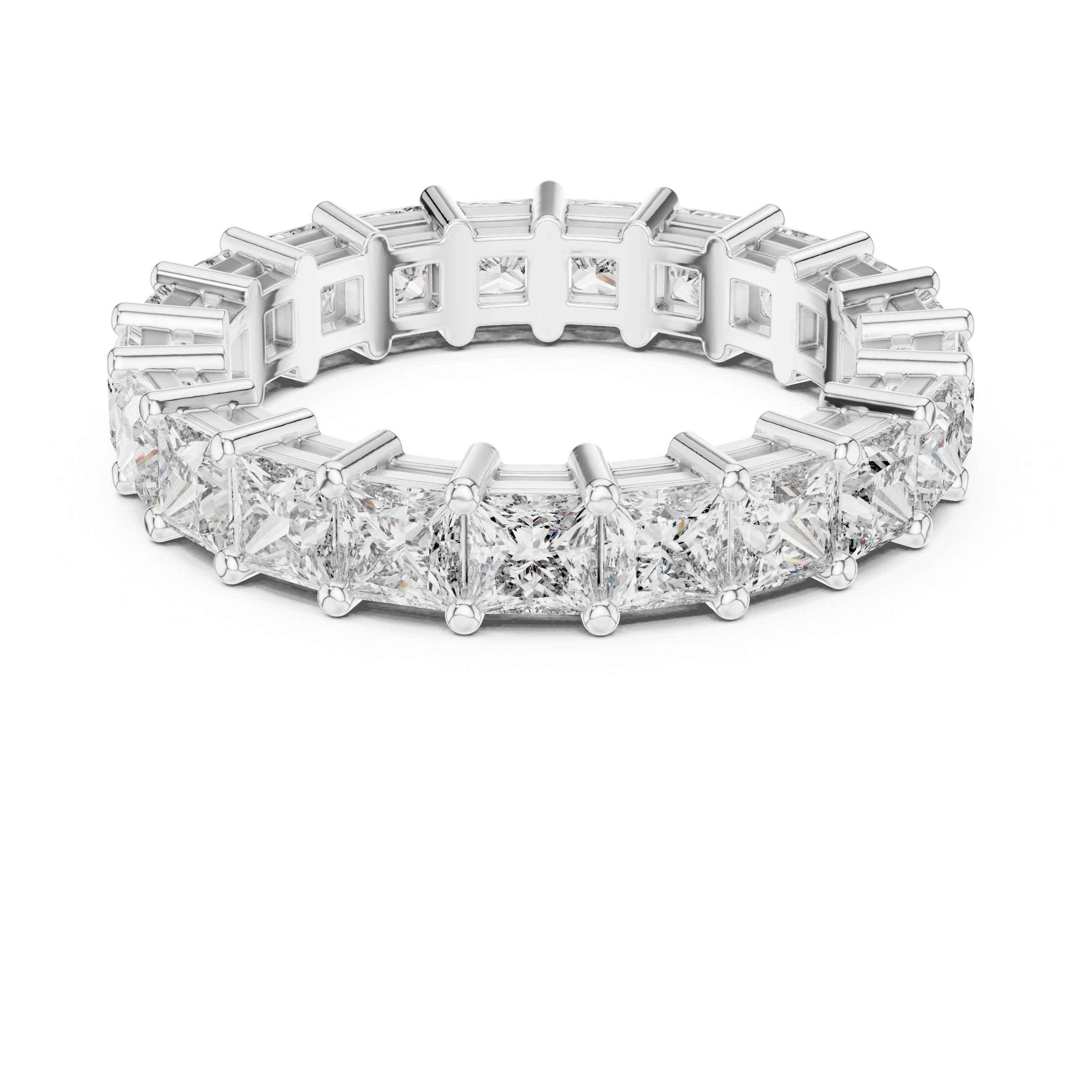 PRINCESS ETERNITY WEDDING BAND RING