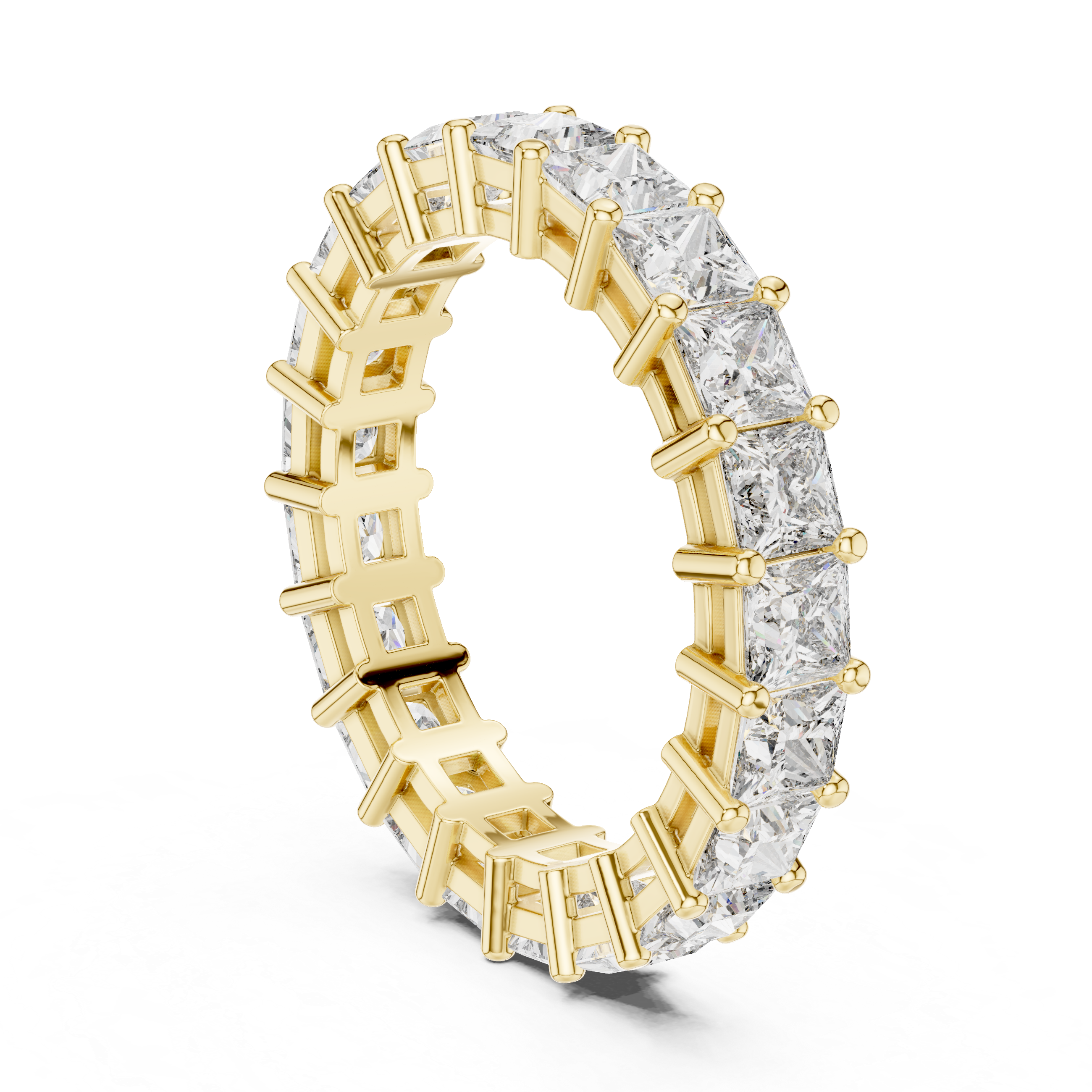 PRINCESS ETERNITY WEDDING BAND RING
