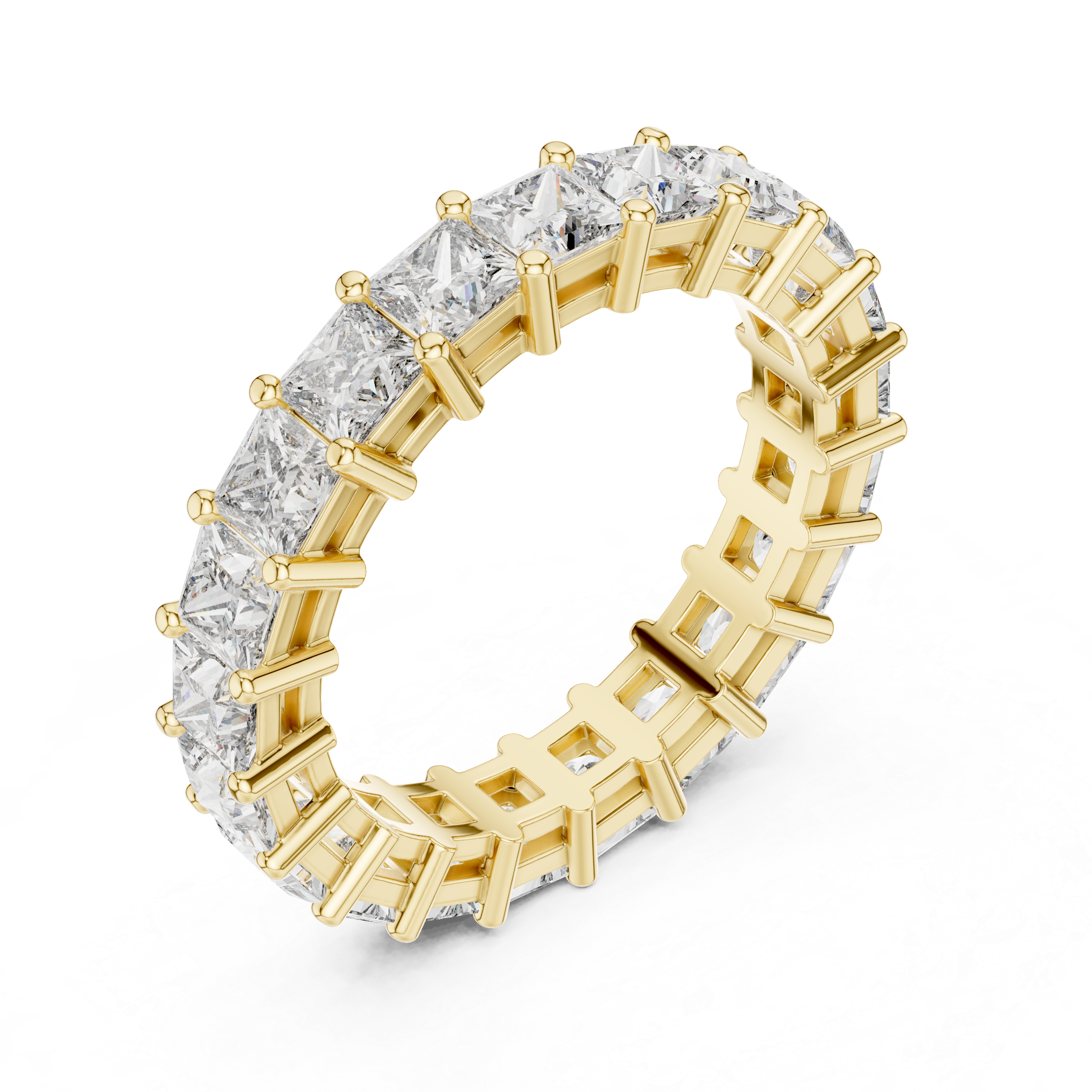 PRINCESS ETERNITY WEDDING BAND RING