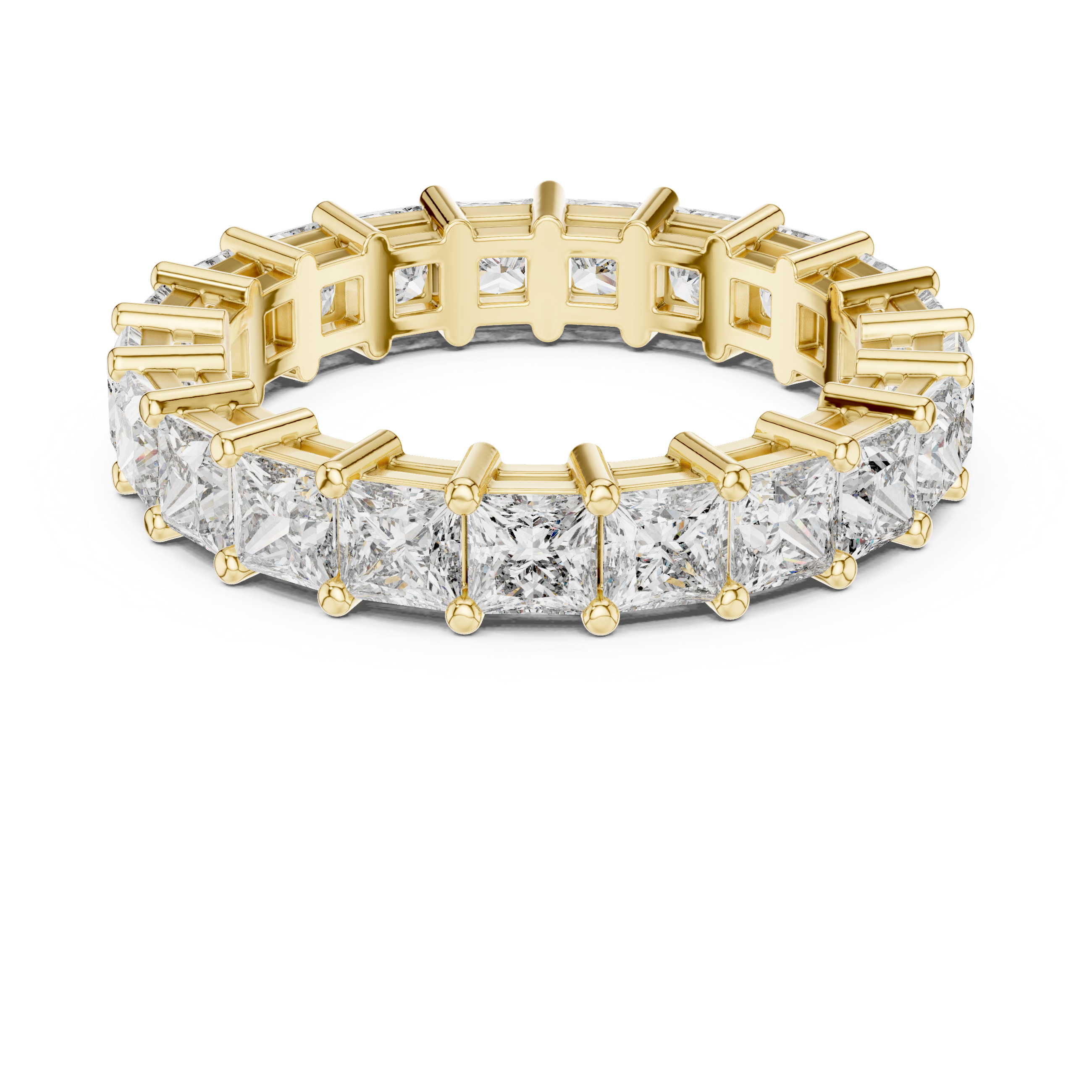 PRINCESS ETERNITY WEDDING BAND RING