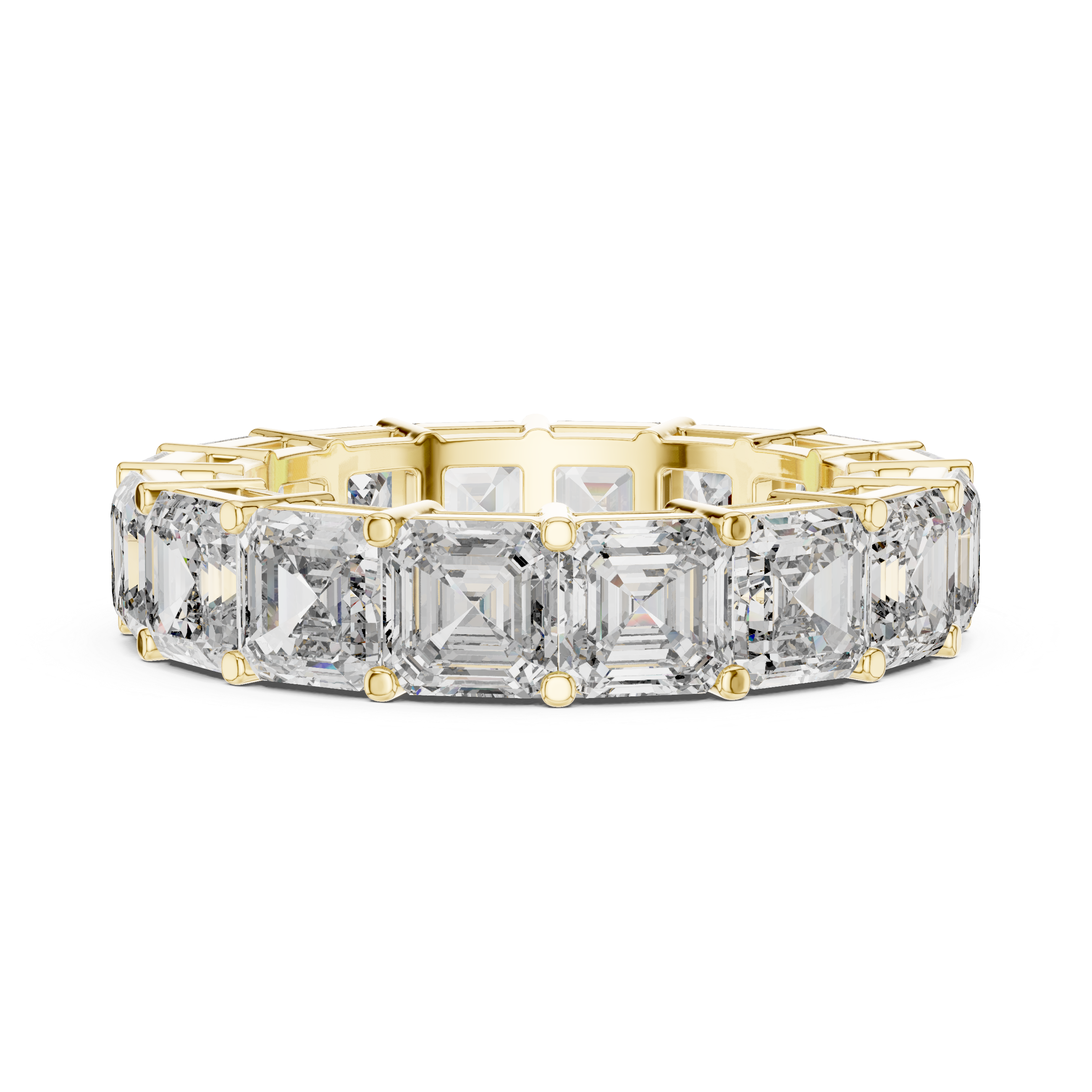 Emerald Diamond Eternity Ring
