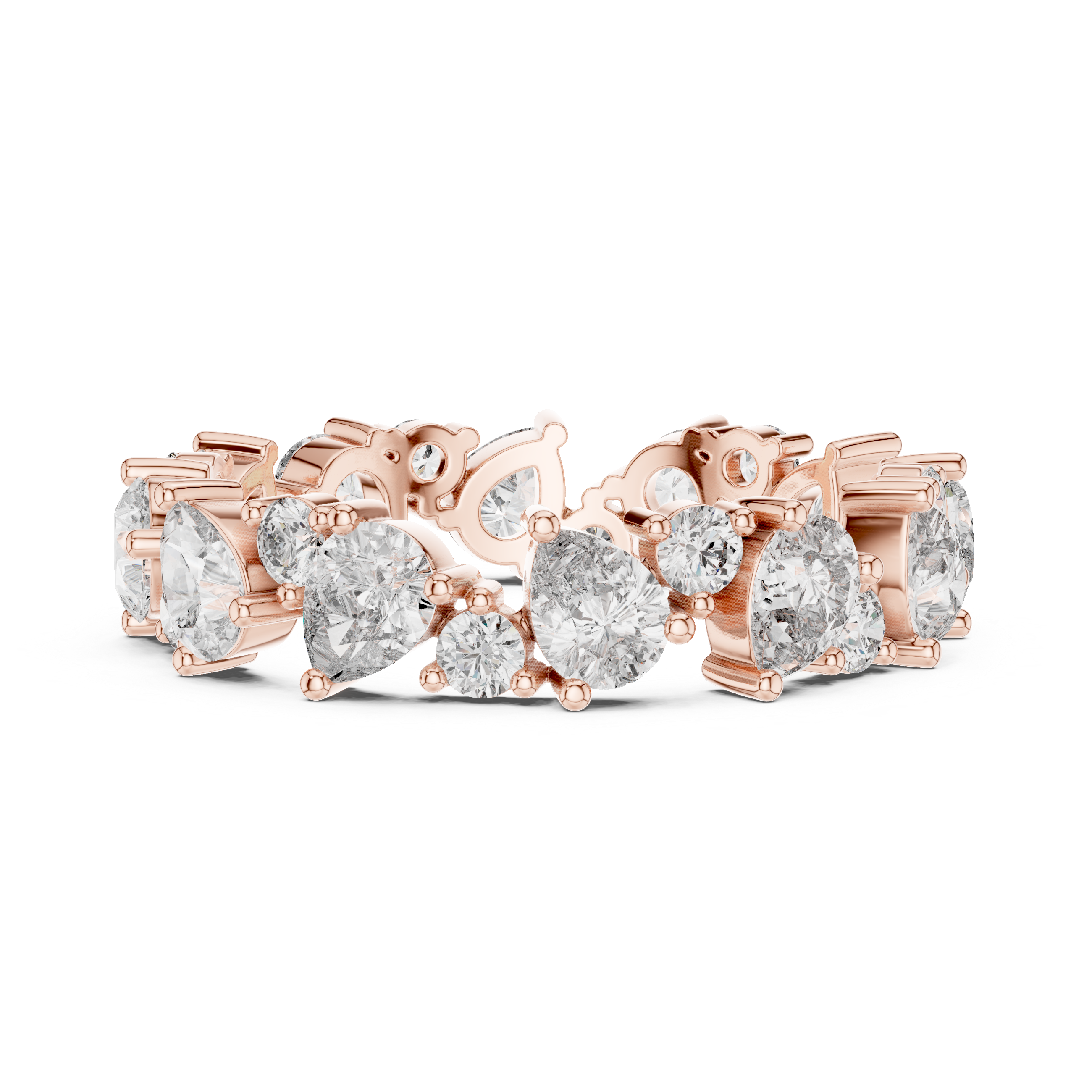 Aurora Petals Diamond Ring