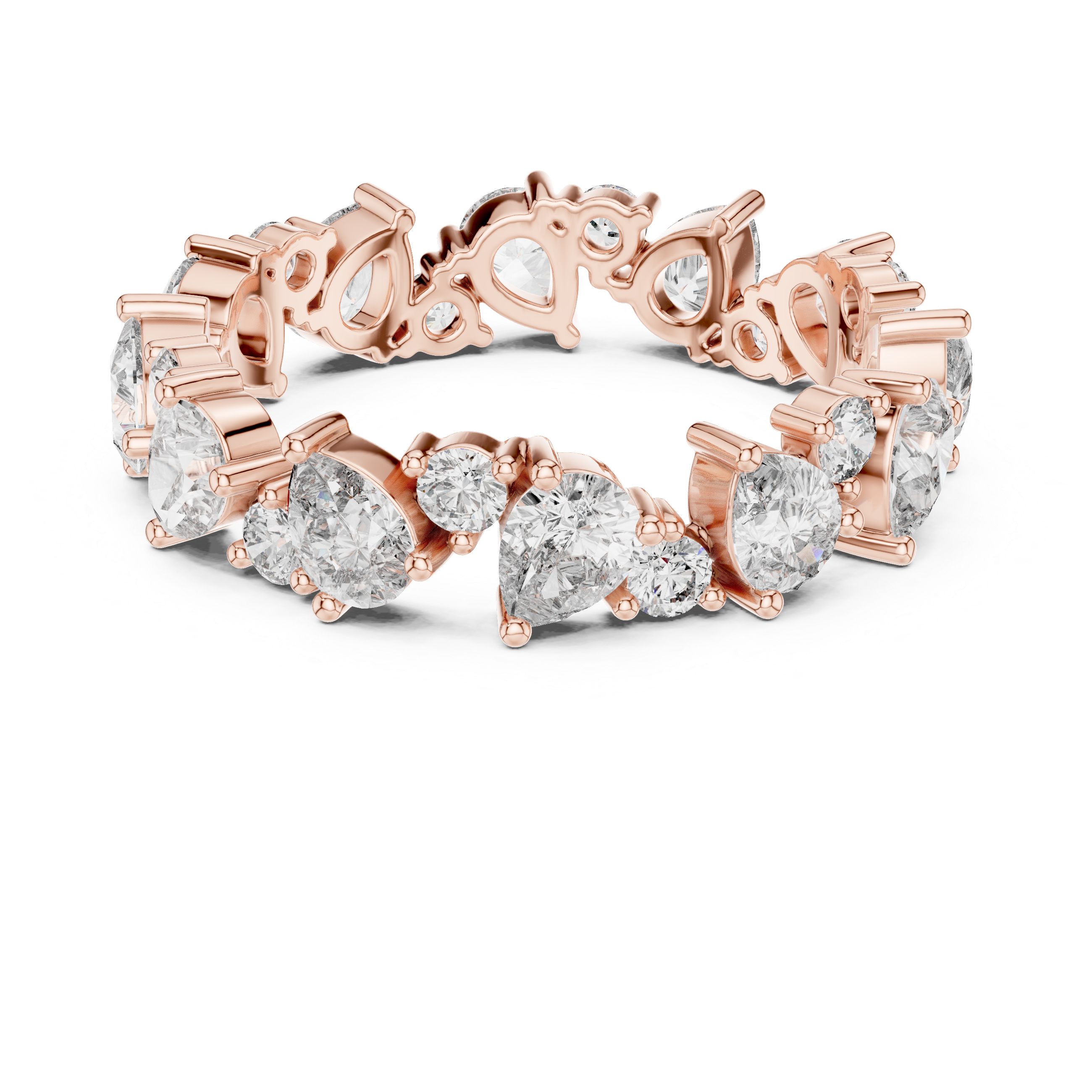 Aurora Petals Diamond Ring