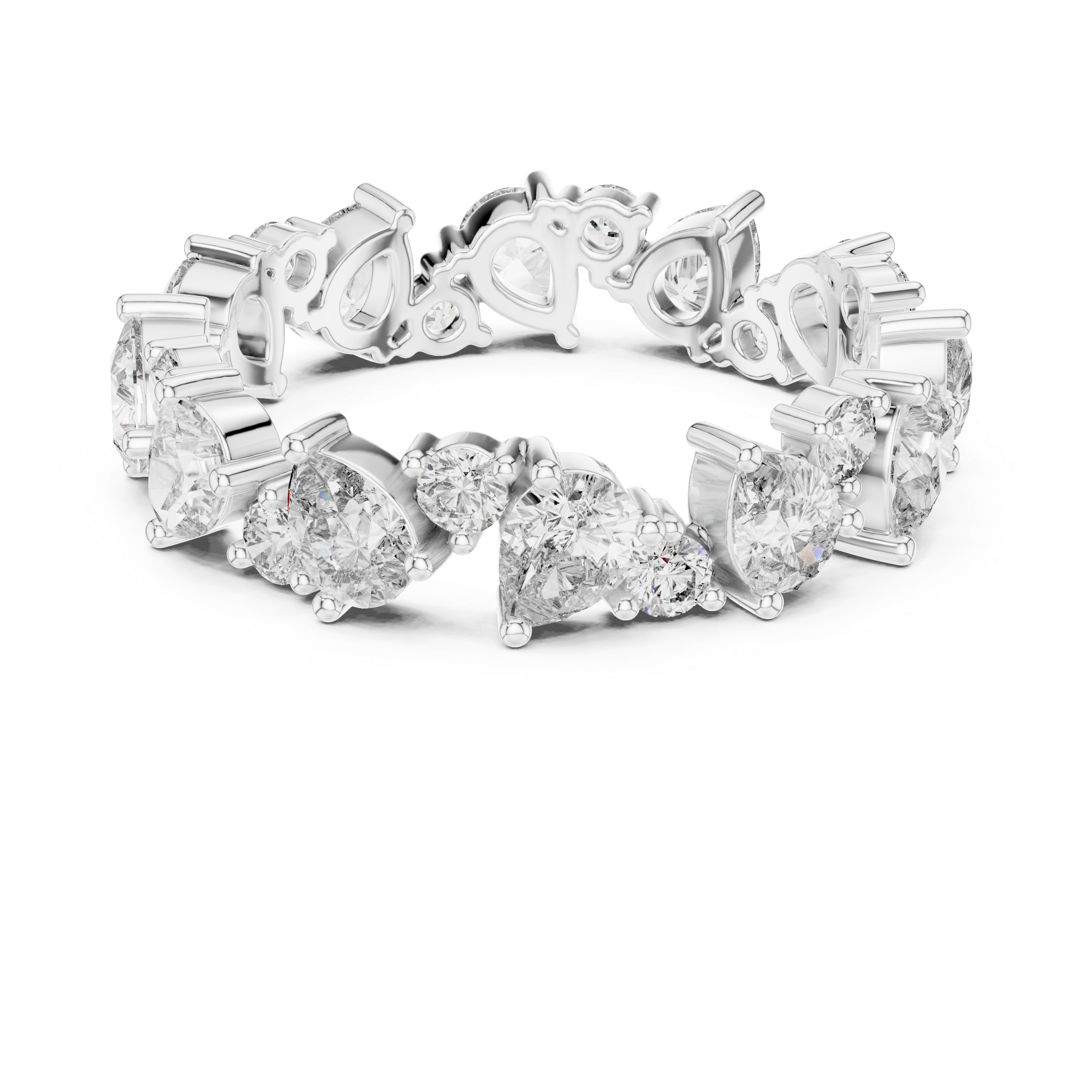 Aurora Petals Diamond Ring