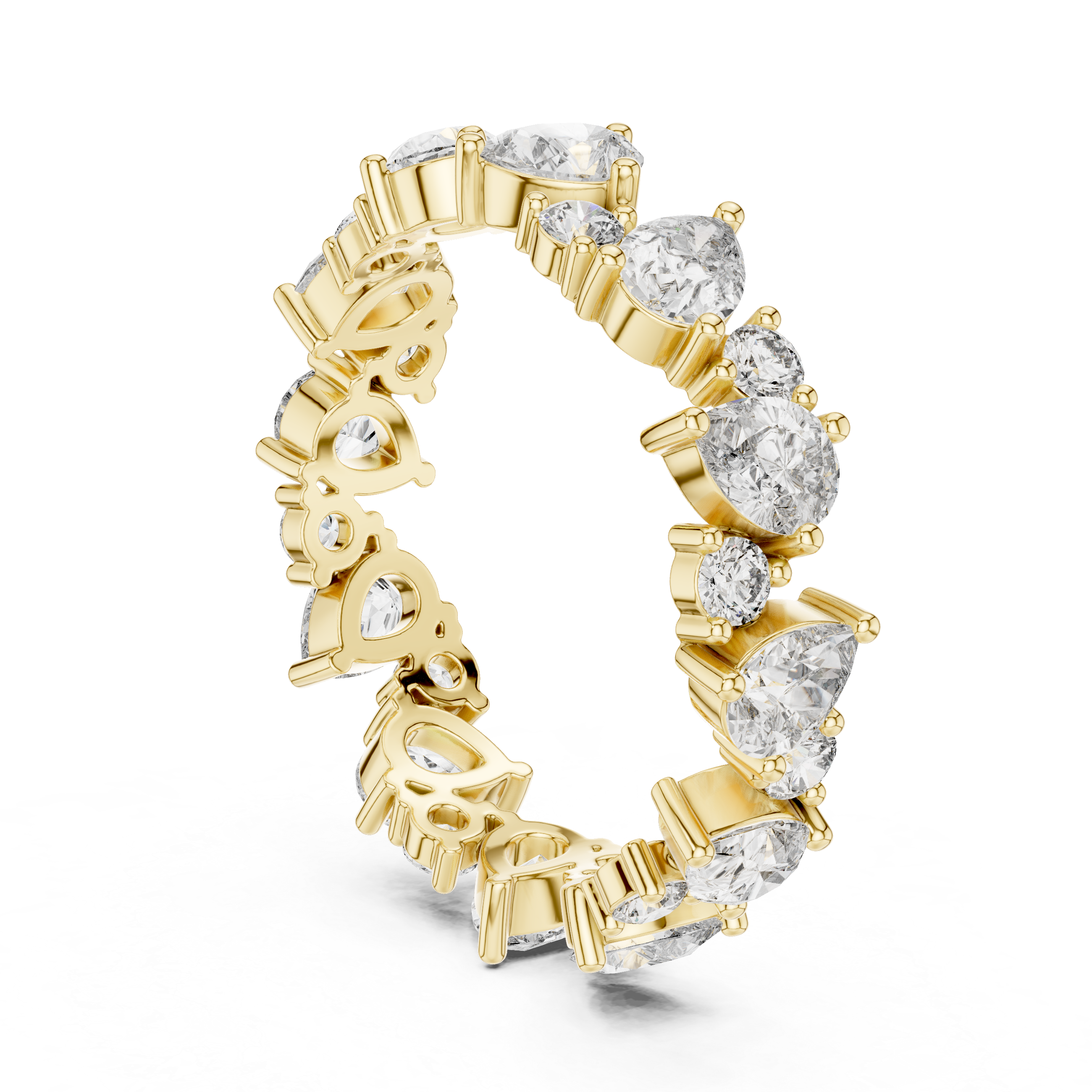 Aurora Petals Diamond Ring