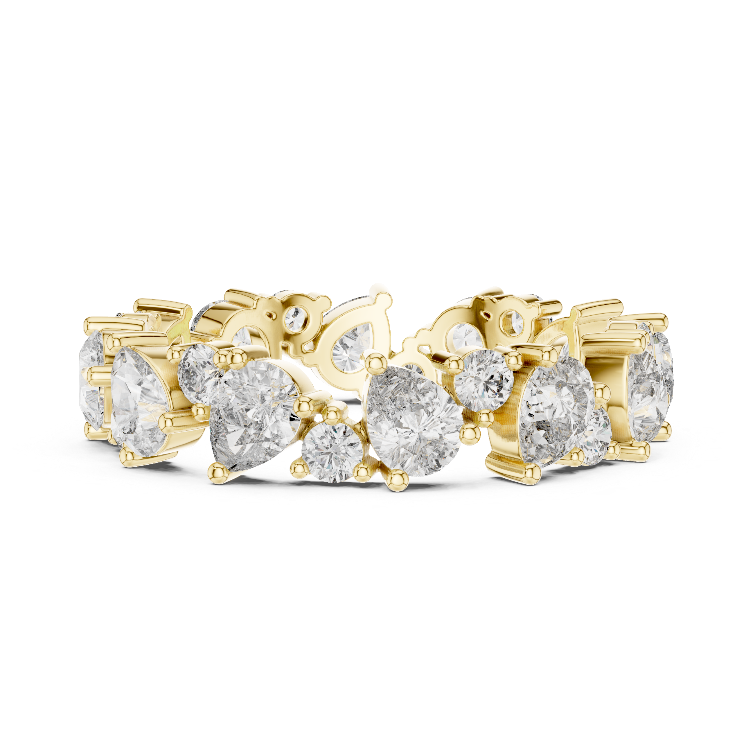 Aurora Petals Diamond Ring