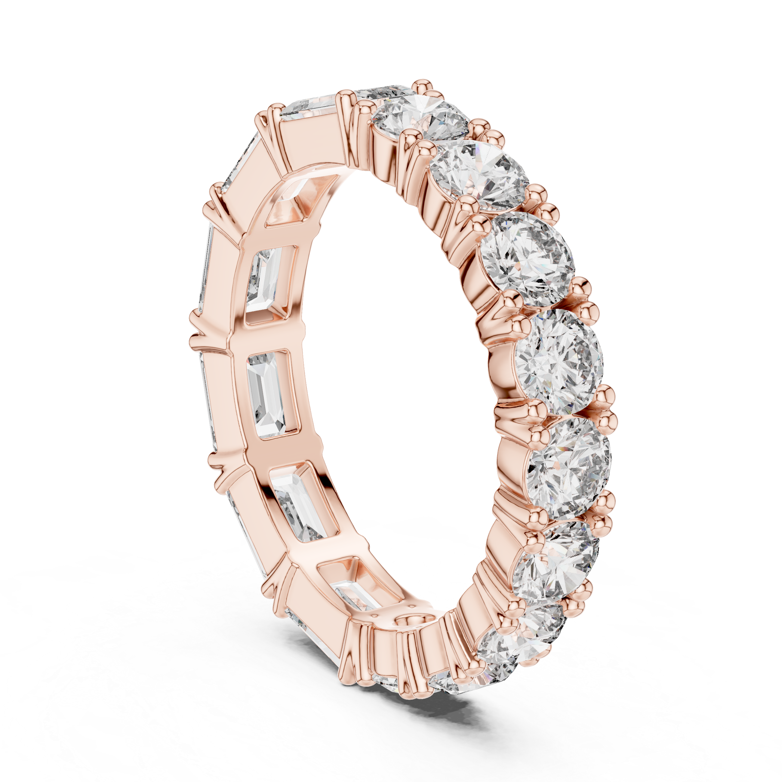 Dual Brilliance Eternity Band