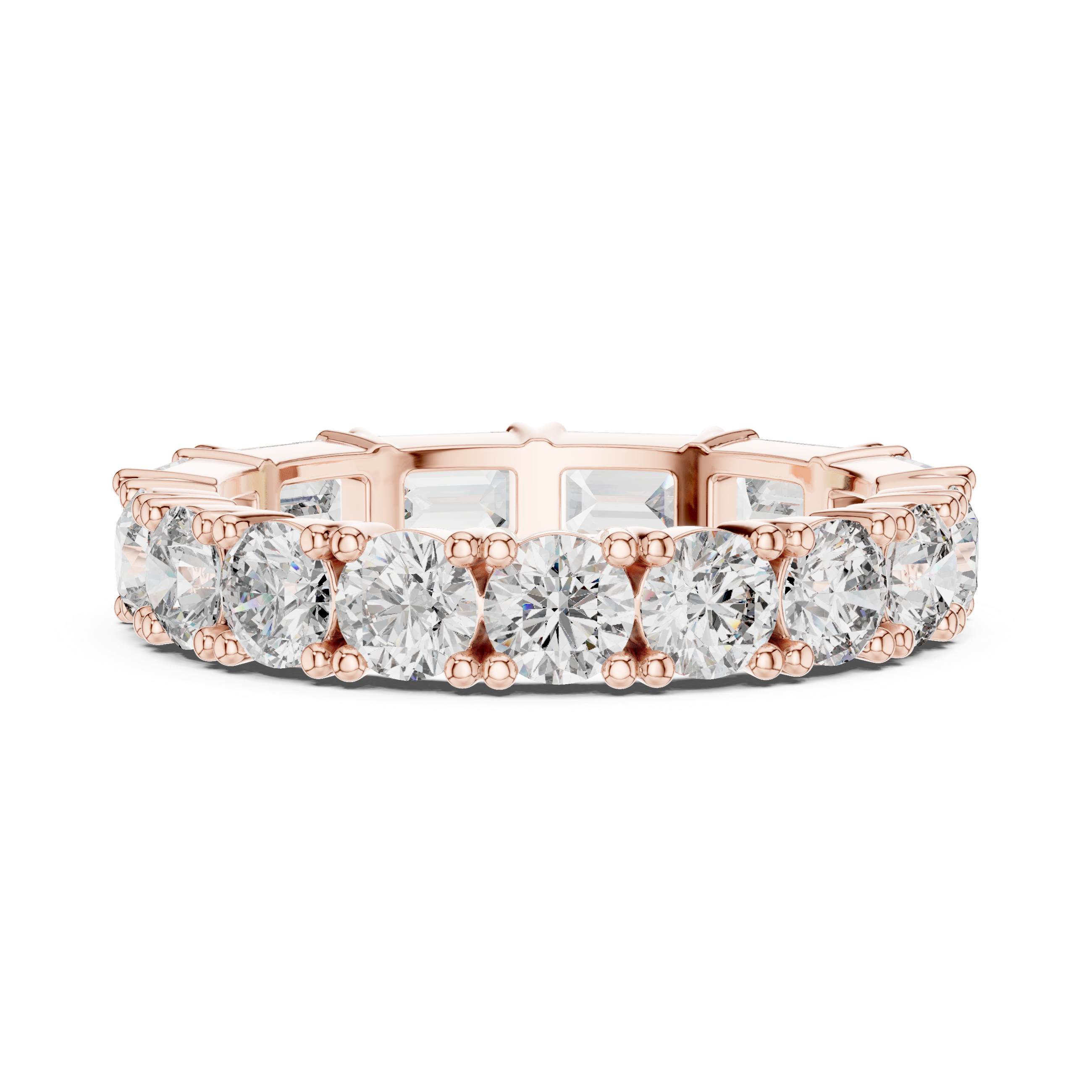 Dual Brilliance Eternity Band