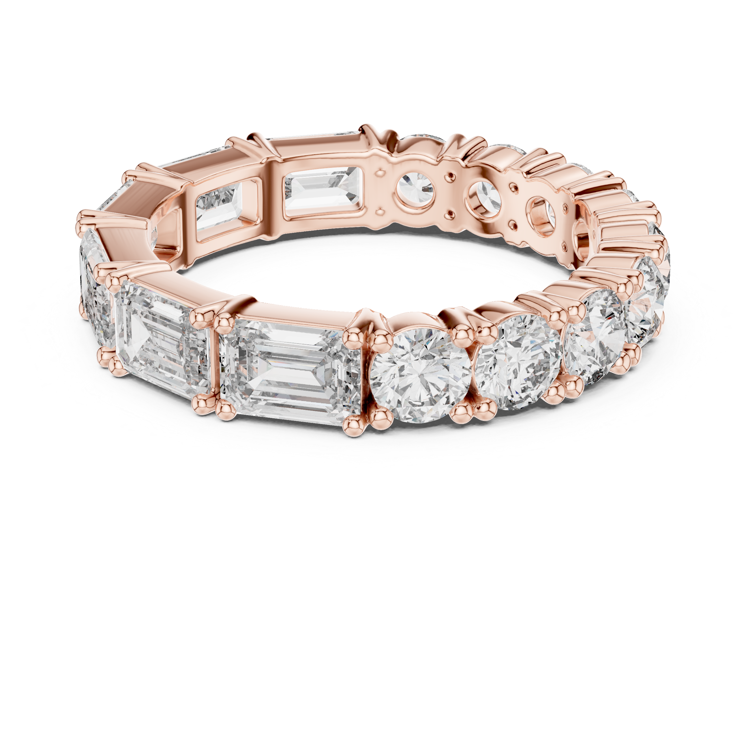 Dual Brilliance Eternity Band