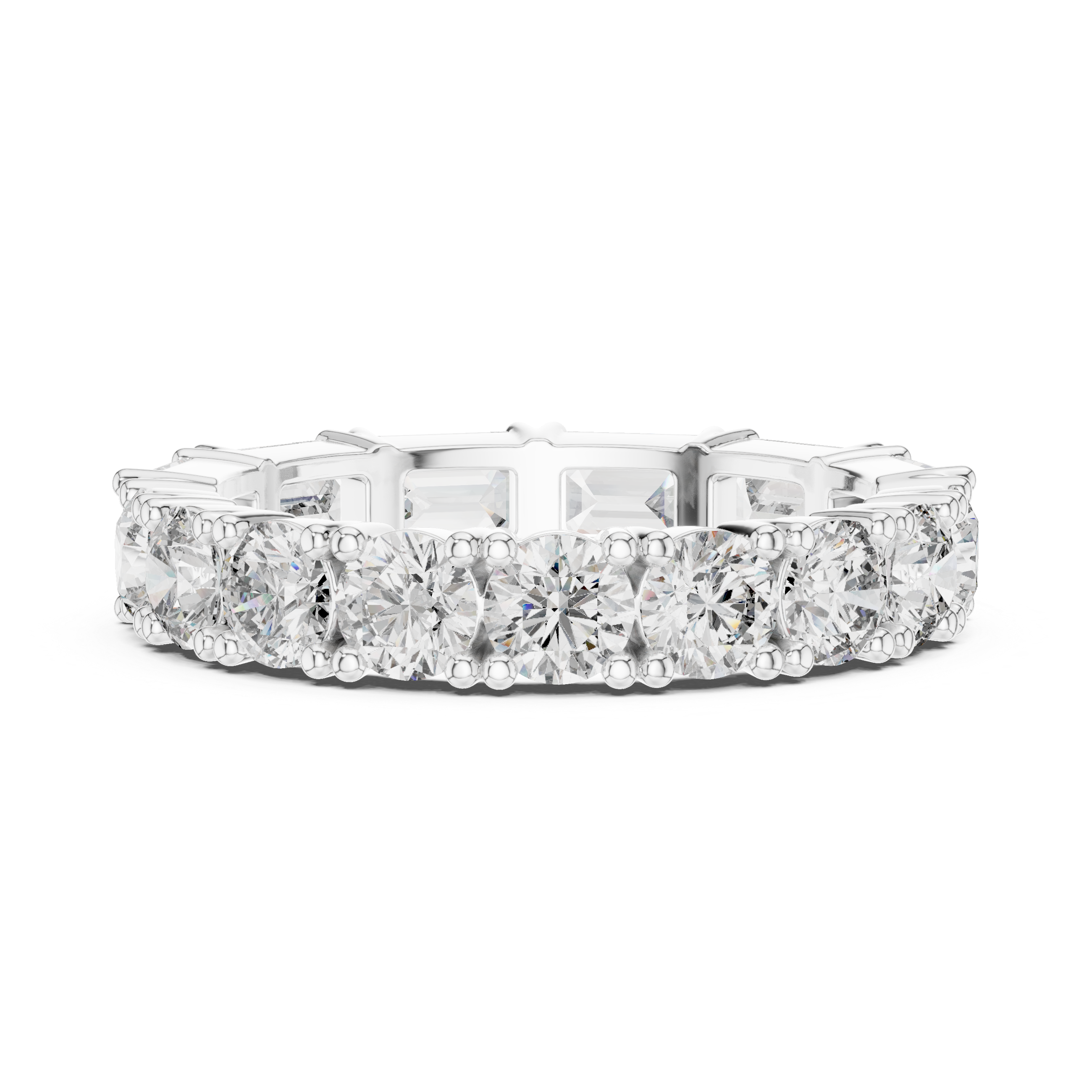 Dual Brilliance Eternity Band