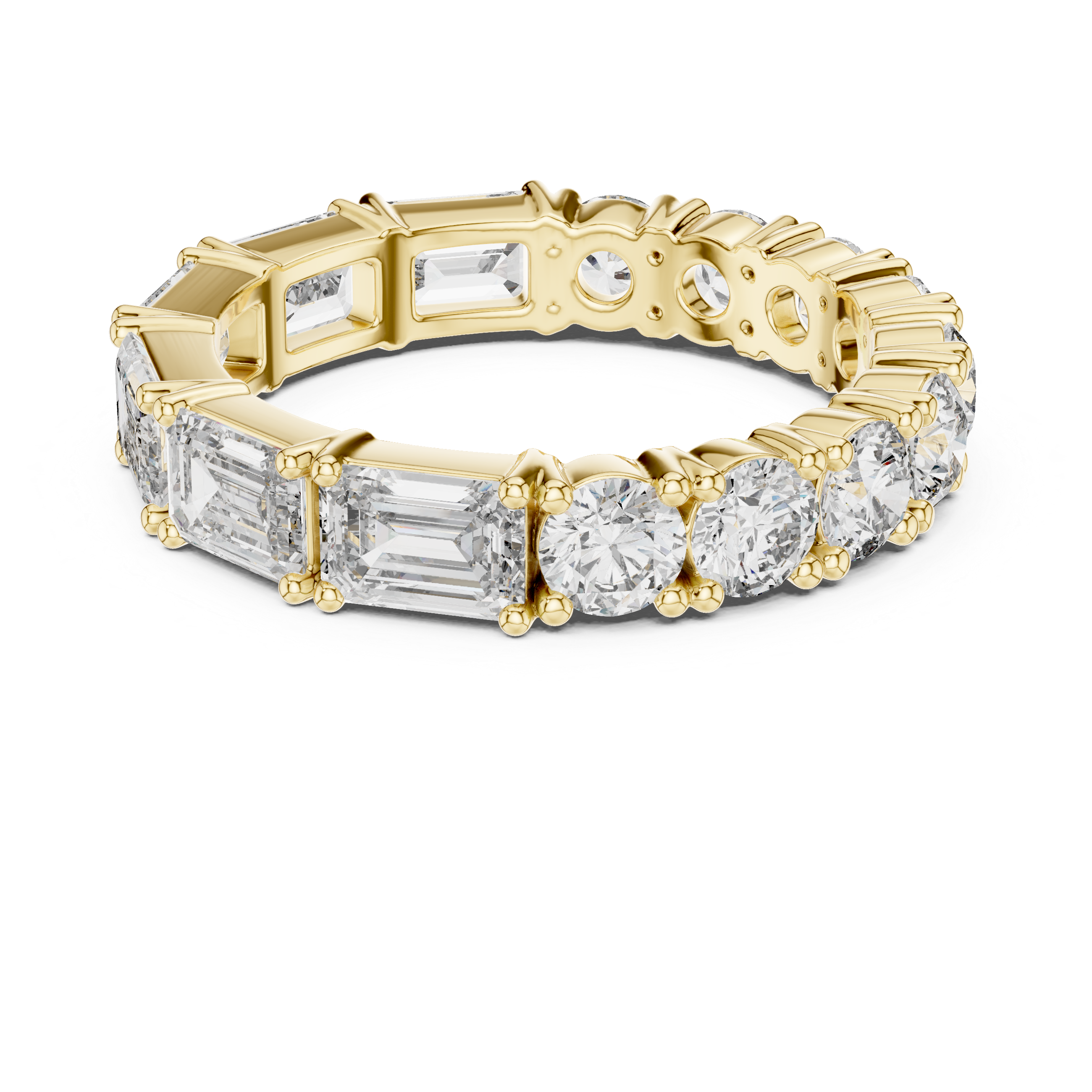 Dual Brilliance Eternity Band
