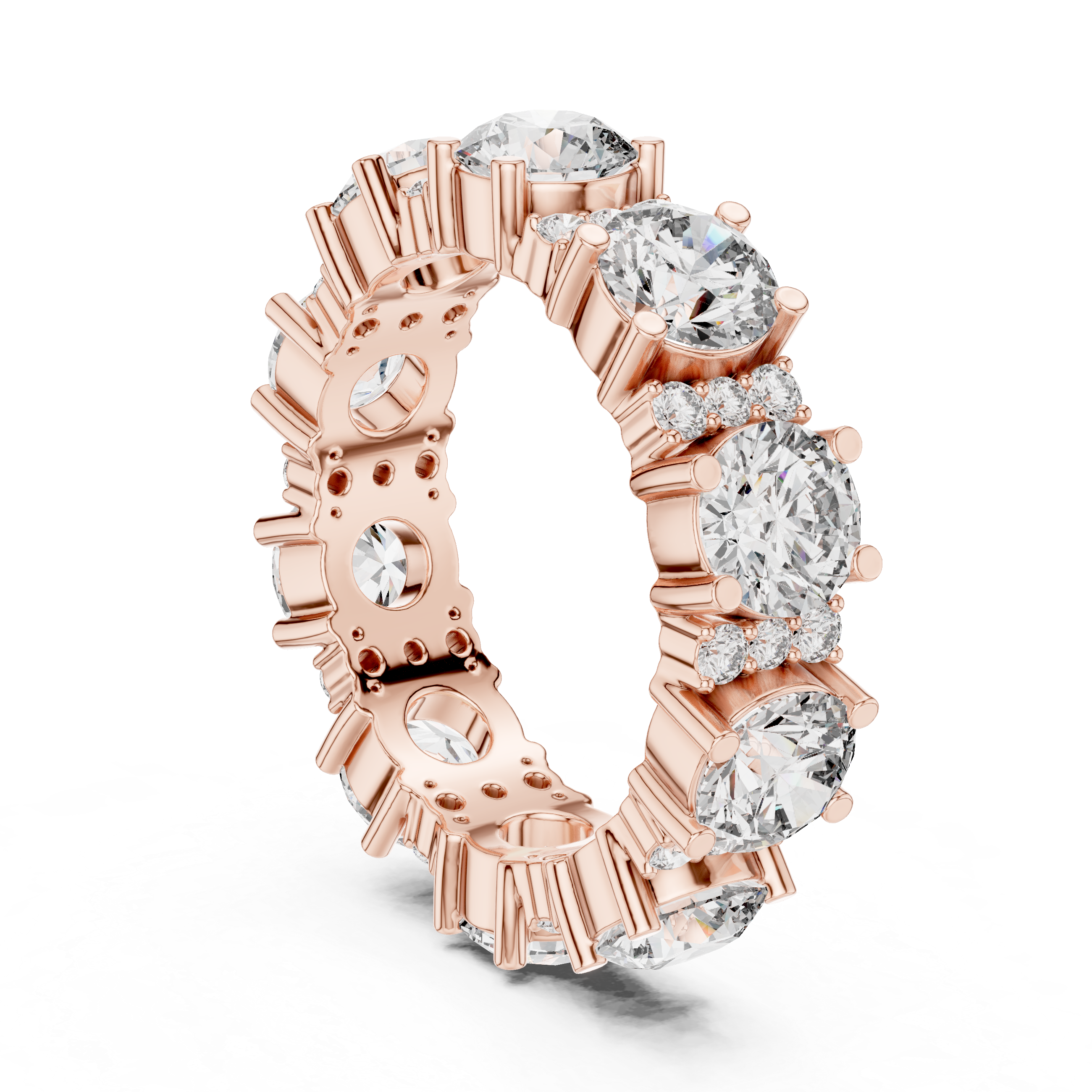Royal Orbit Diamond Band