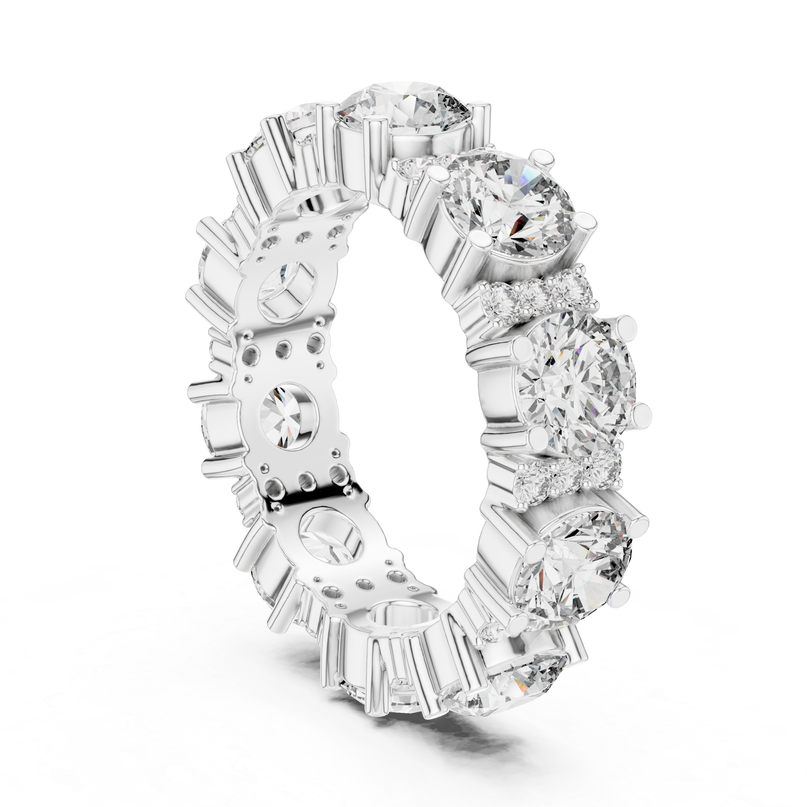 Royal Orbit Diamond Band