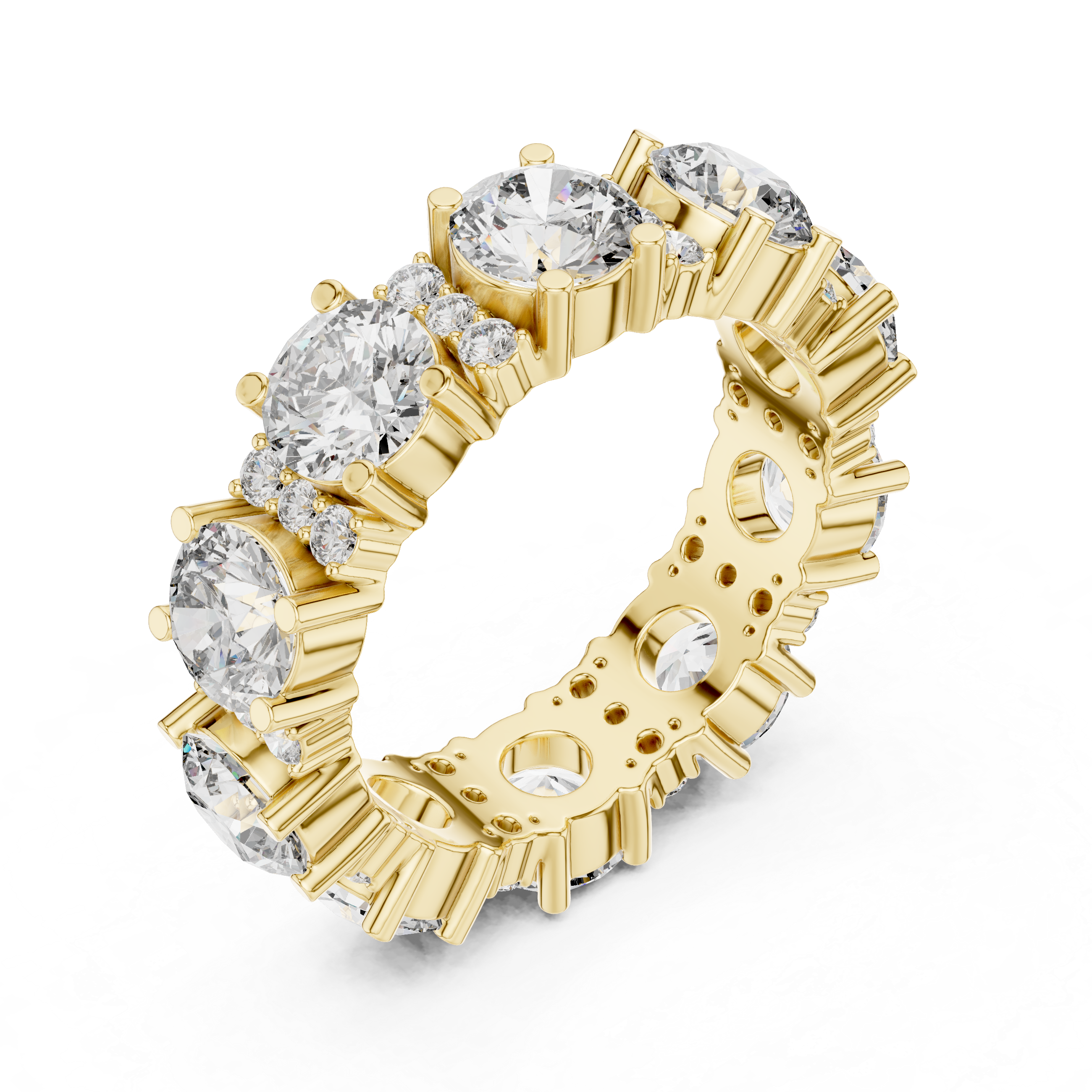 Royal Orbit Diamond Band