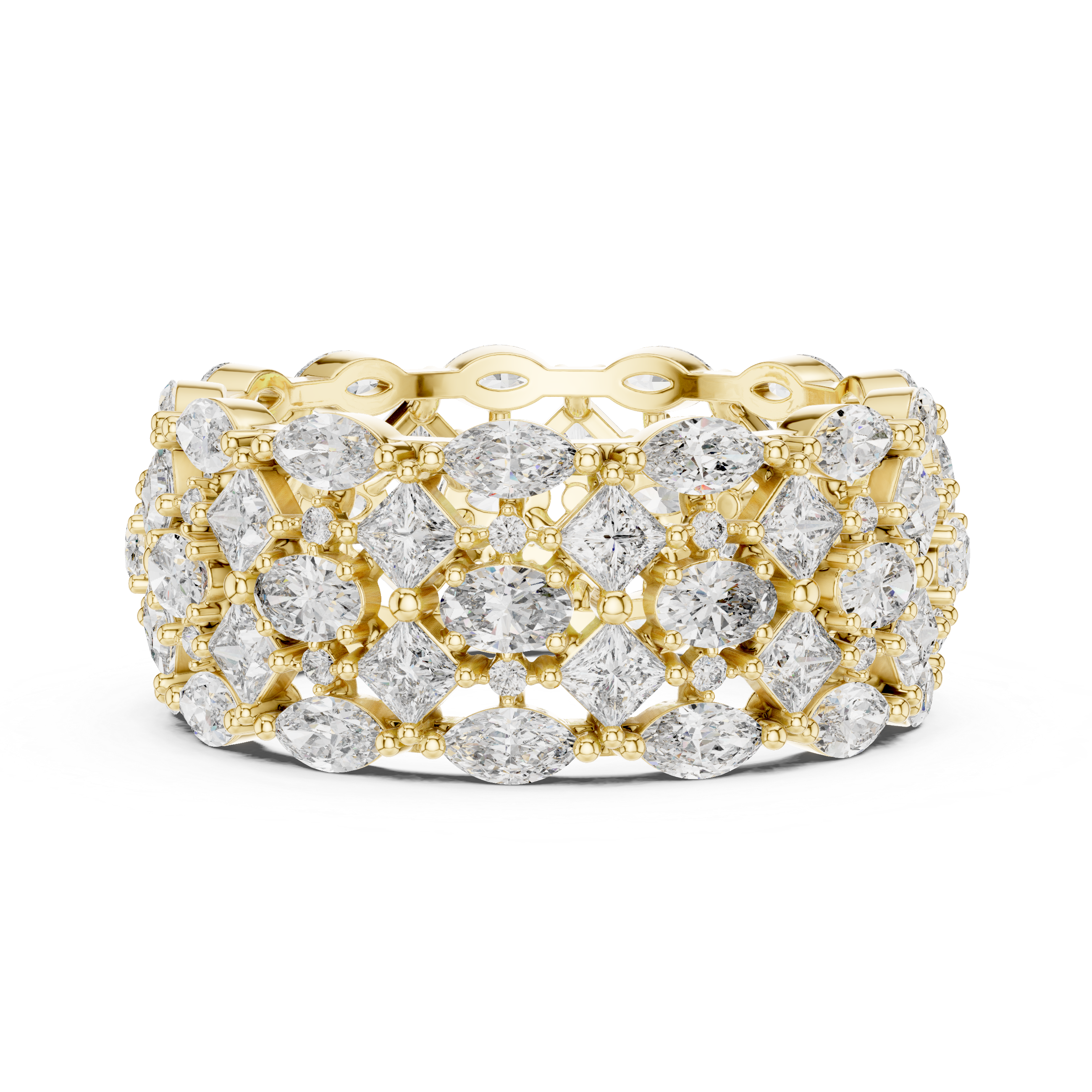 Royal Mosaic Diamond Eternity Band