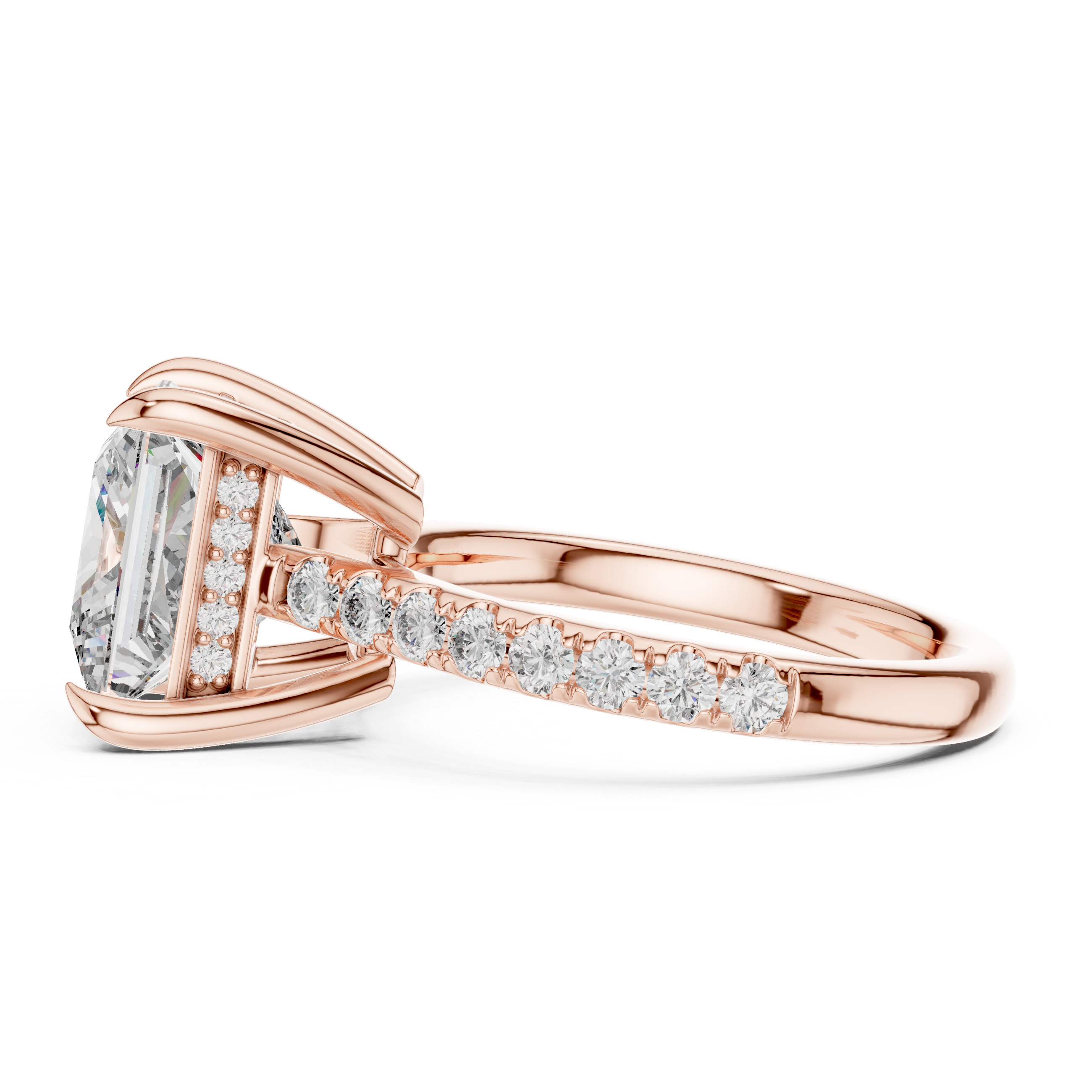 Regalia Princess Diamond Engagement Ring