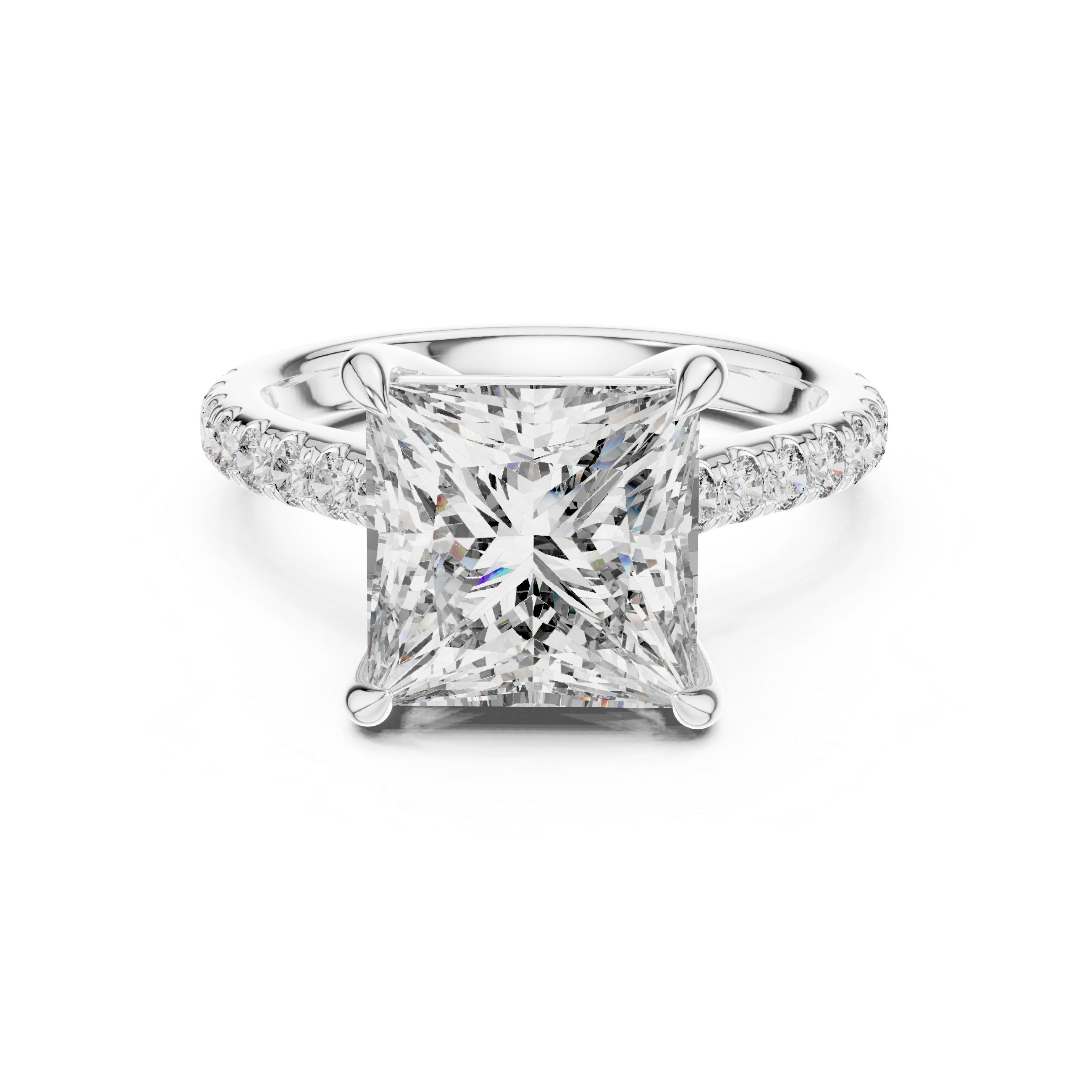 Regalia Princess Diamond Engagement Ring